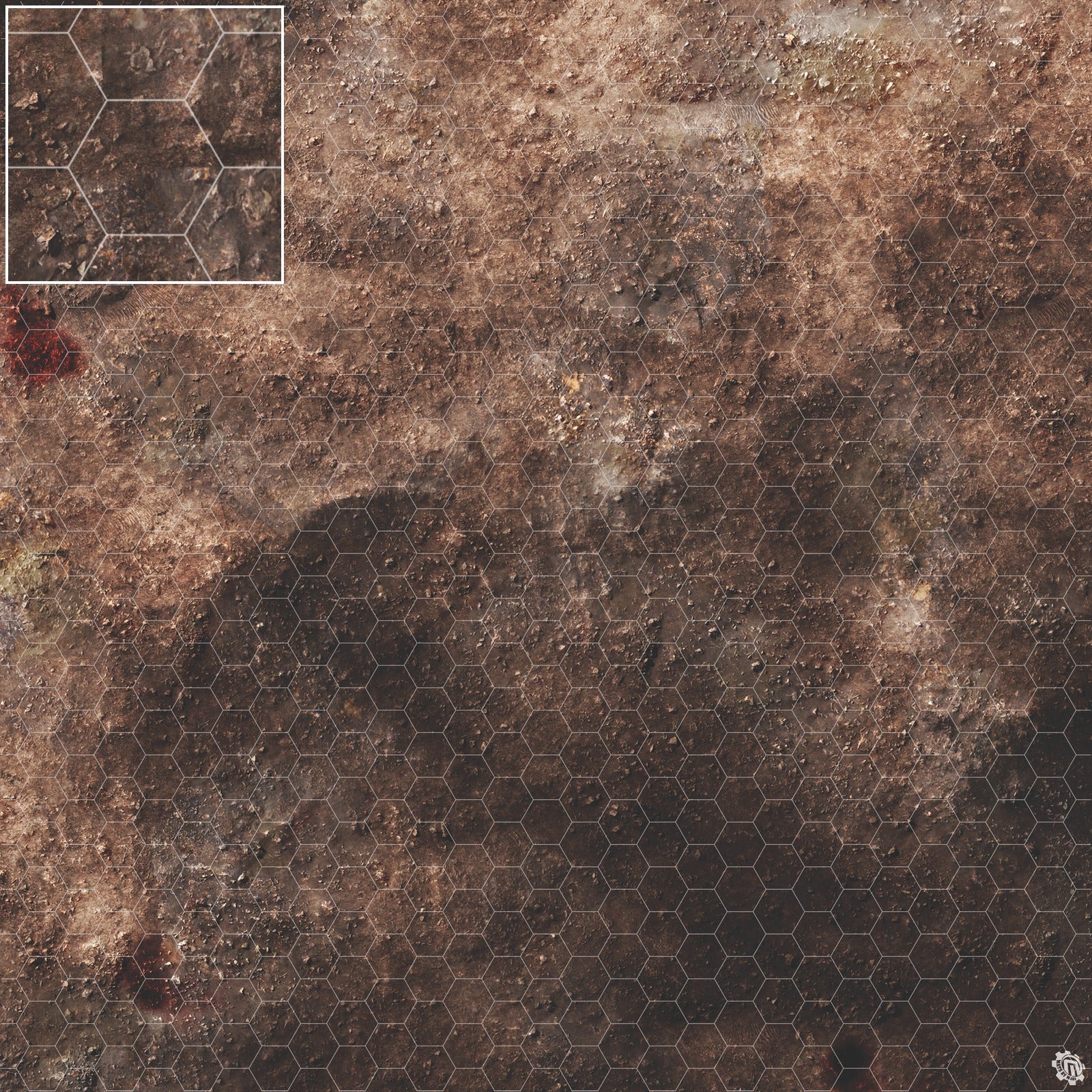 Mats by Mars: Trench Assault Tabletop Wargaming Play Mat