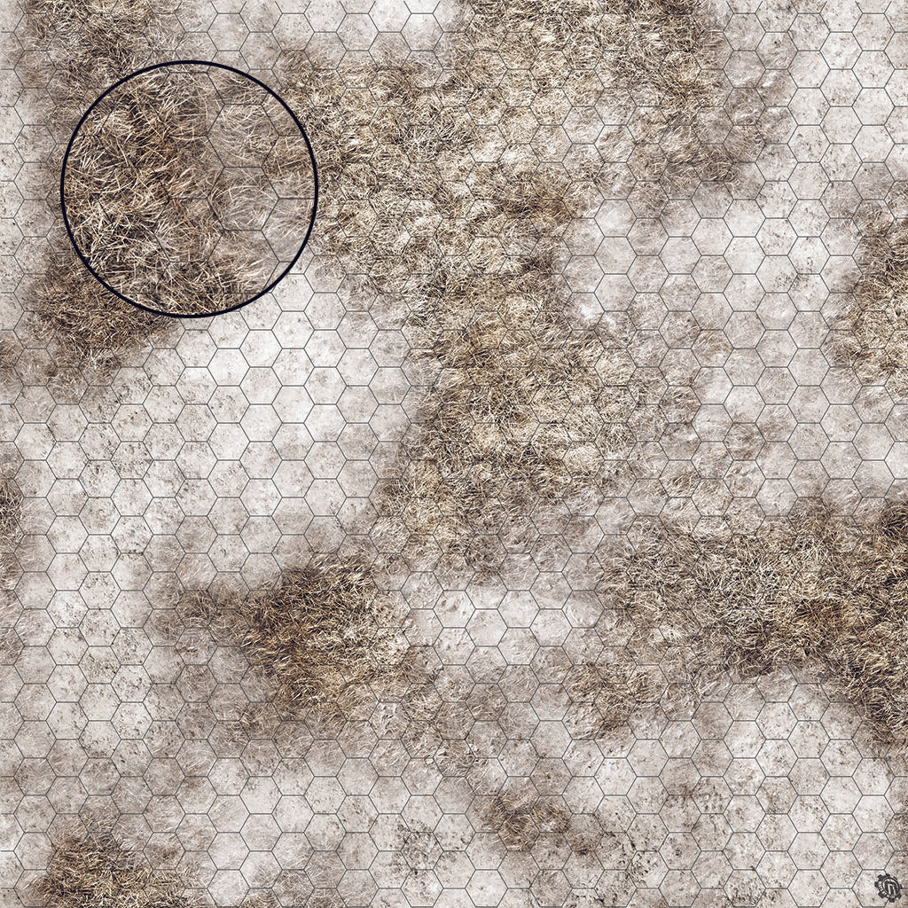 Mats by Mars: Sagebrush Steppes Tabletop Wargaming Play Mat