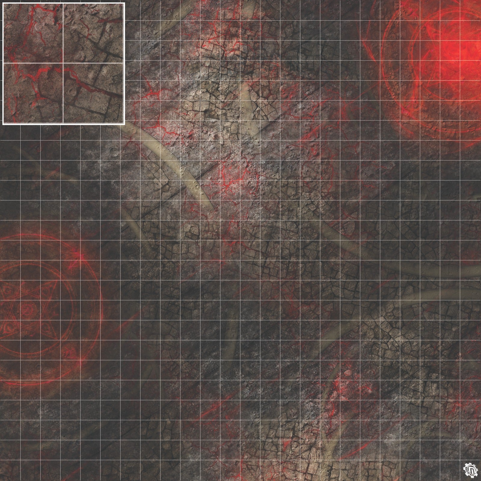 Mats by Mars: Unholy Warren Wargaming Play Mat