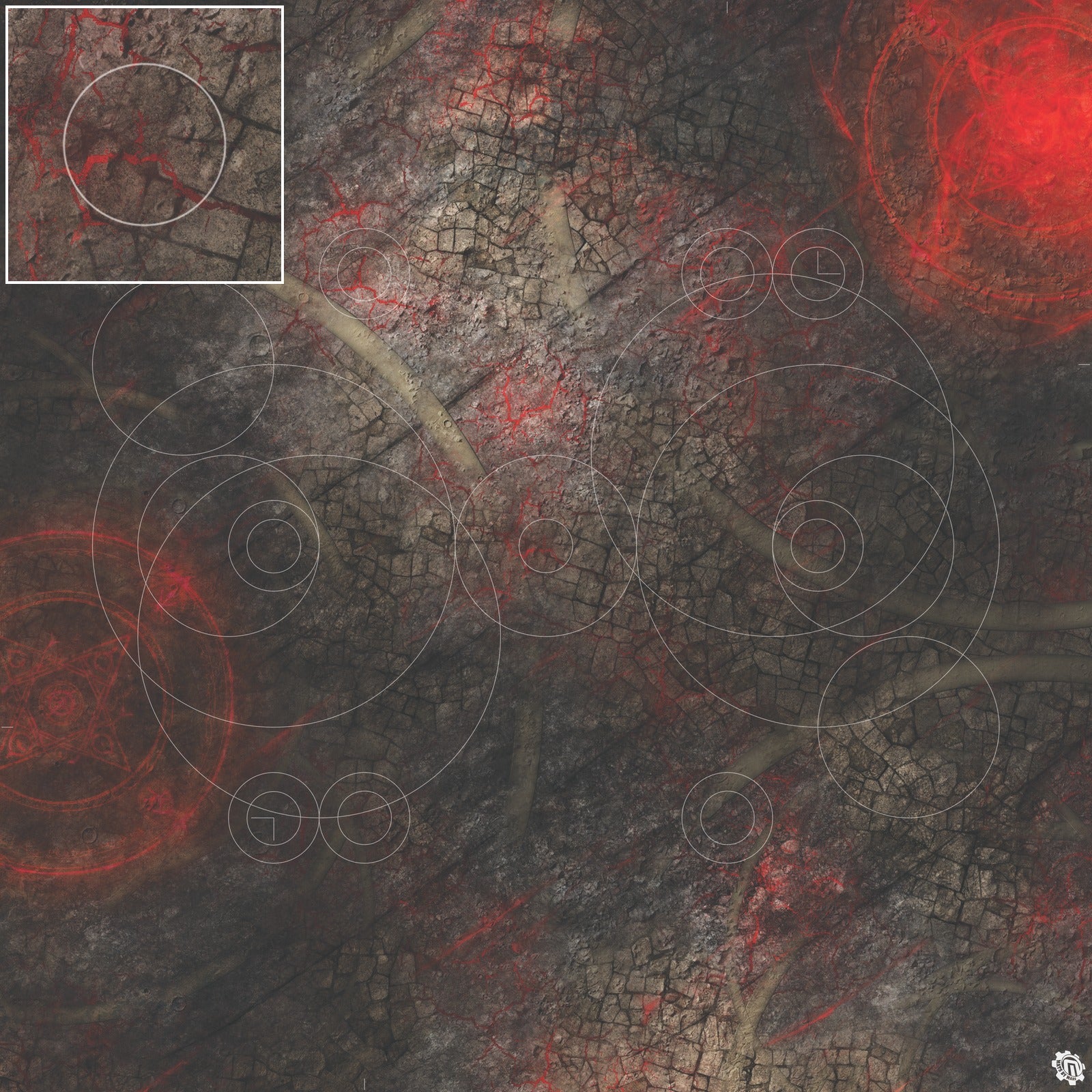 Mats by Mars: Unholy Warren Wargaming Play Mat