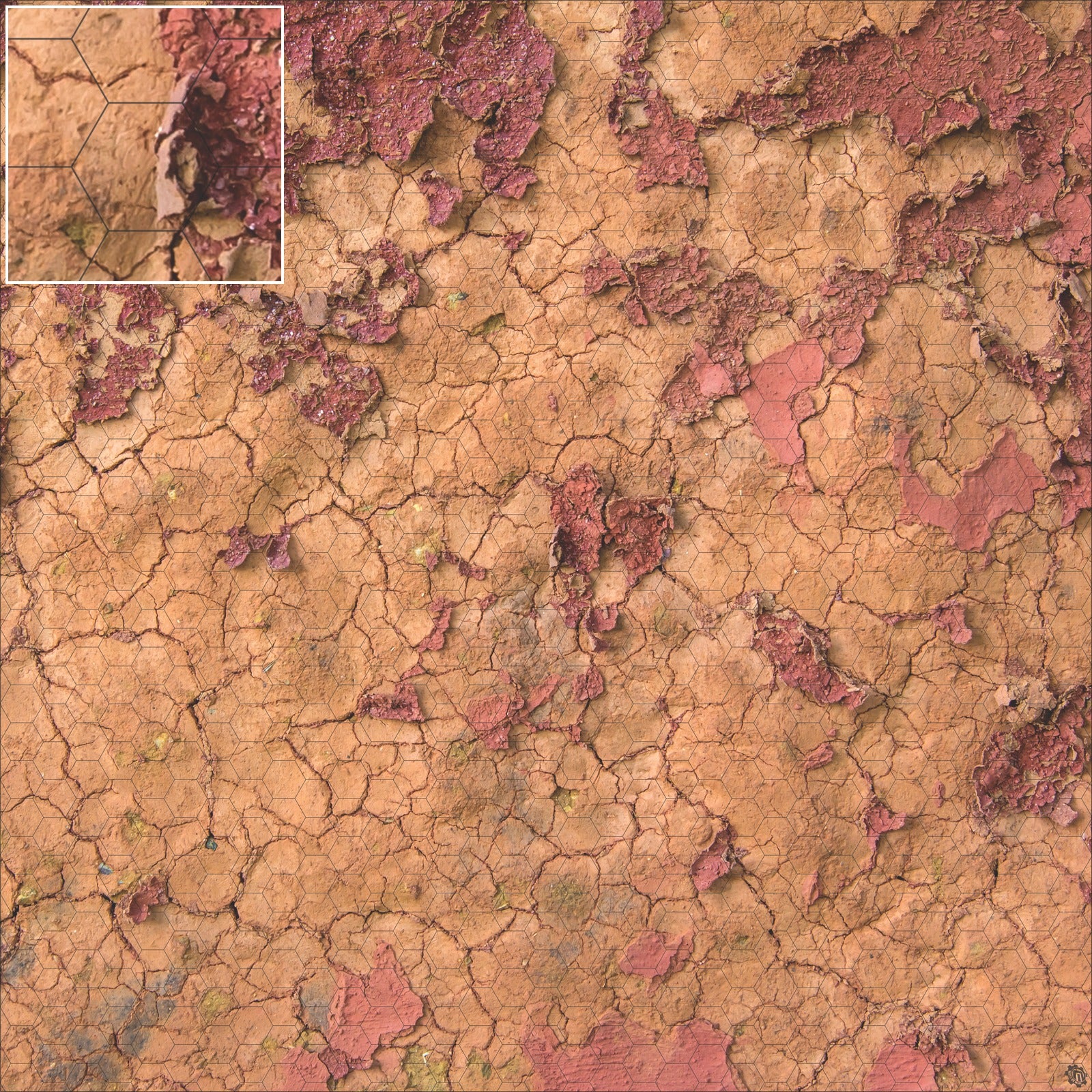 Mats by Mars: Badlands Tabletop Wargaming Play Mat