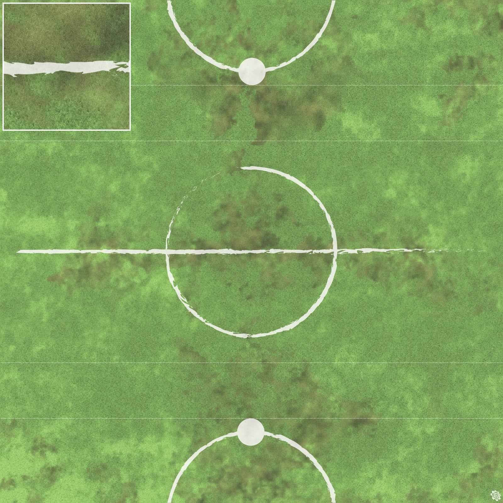 Mats by Mars: Verdant Fields Tabletop Wargaming Play Mat