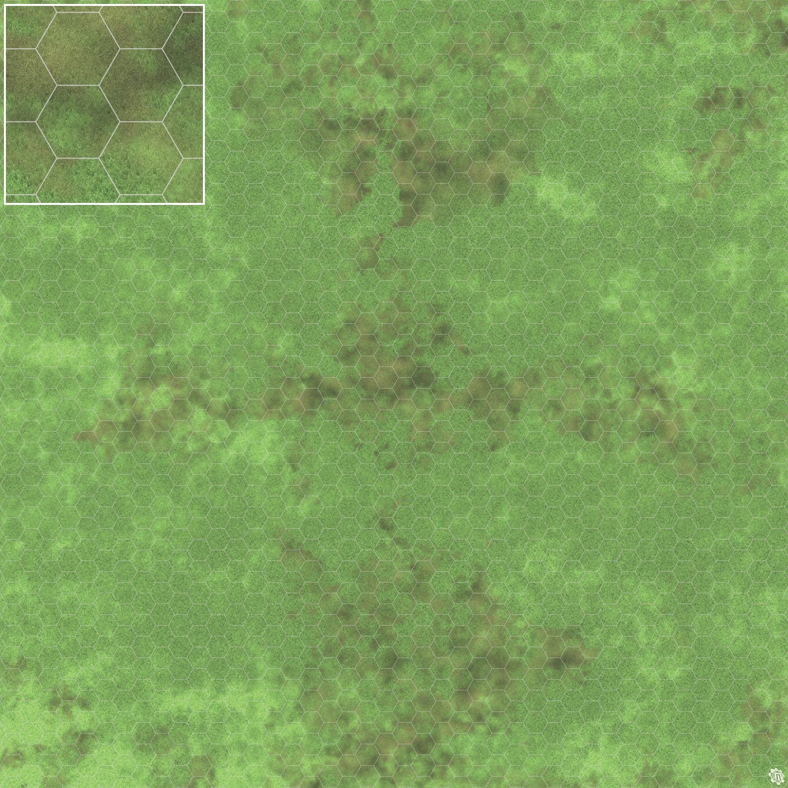Mats by Mars: Verdant Fields Tabletop Wargaming Play Mat