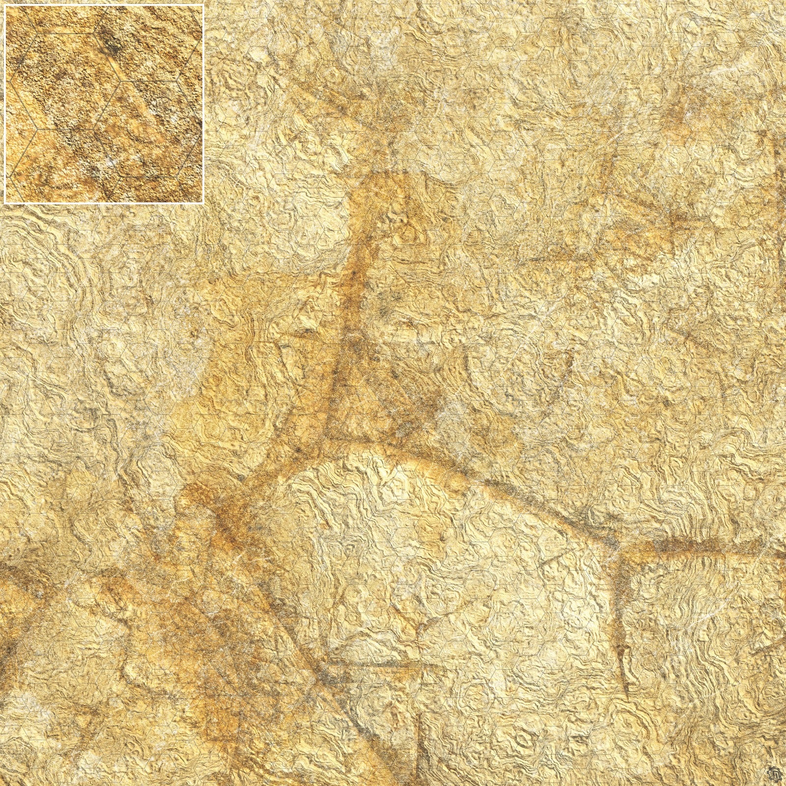 Mats by Mars: Parched Earth Tabletop Wargaming Play Mat