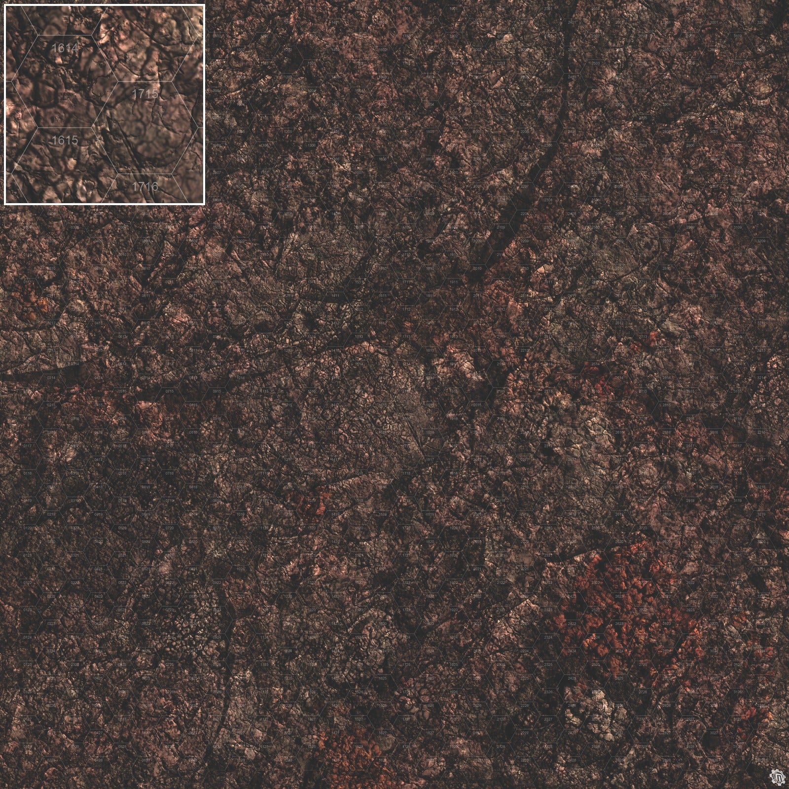 Mats by Mars: Shattered Soil Tabletop Wargaming Play Mat