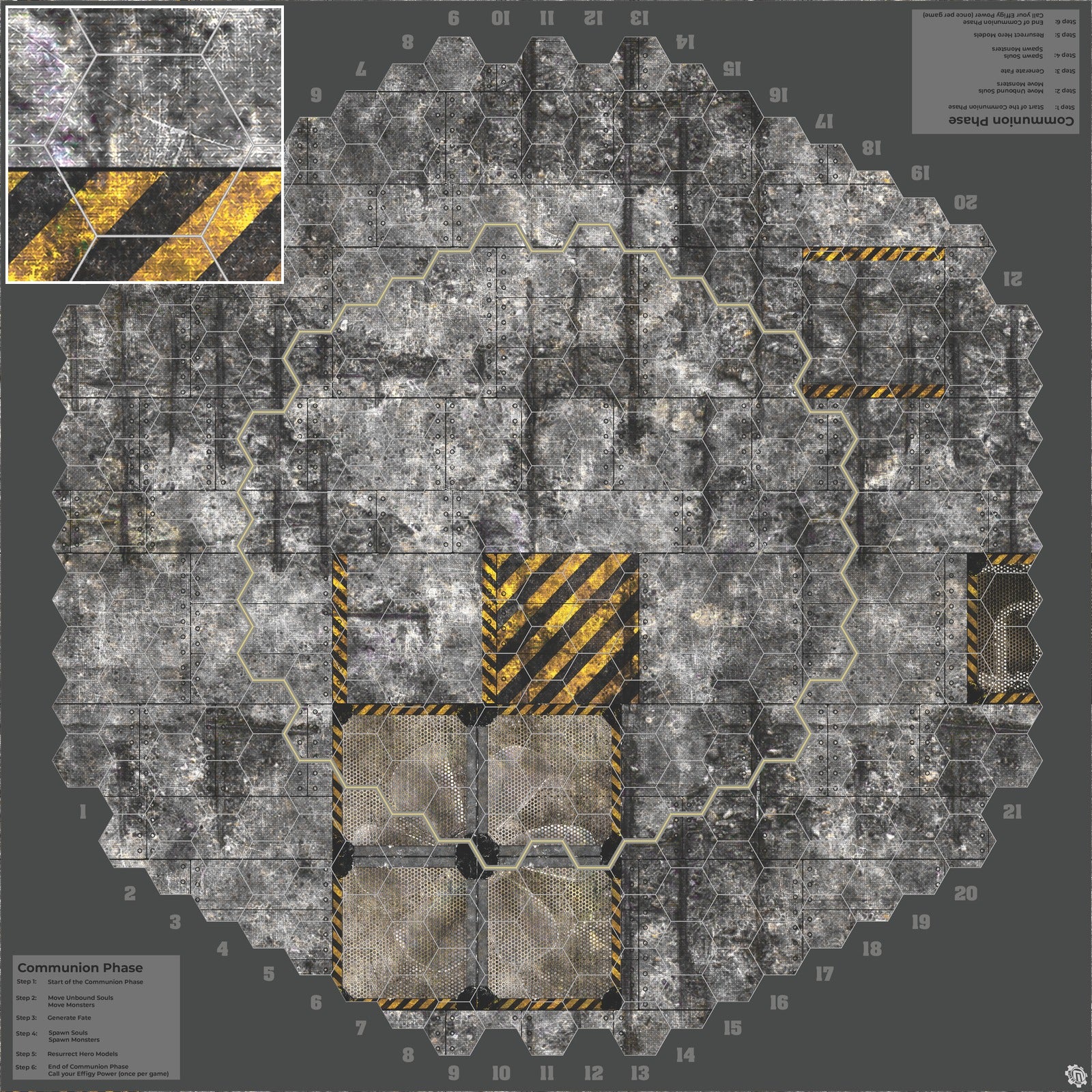 Mats by Mars: Mechanica Tabletop Wargaming Play Mat
