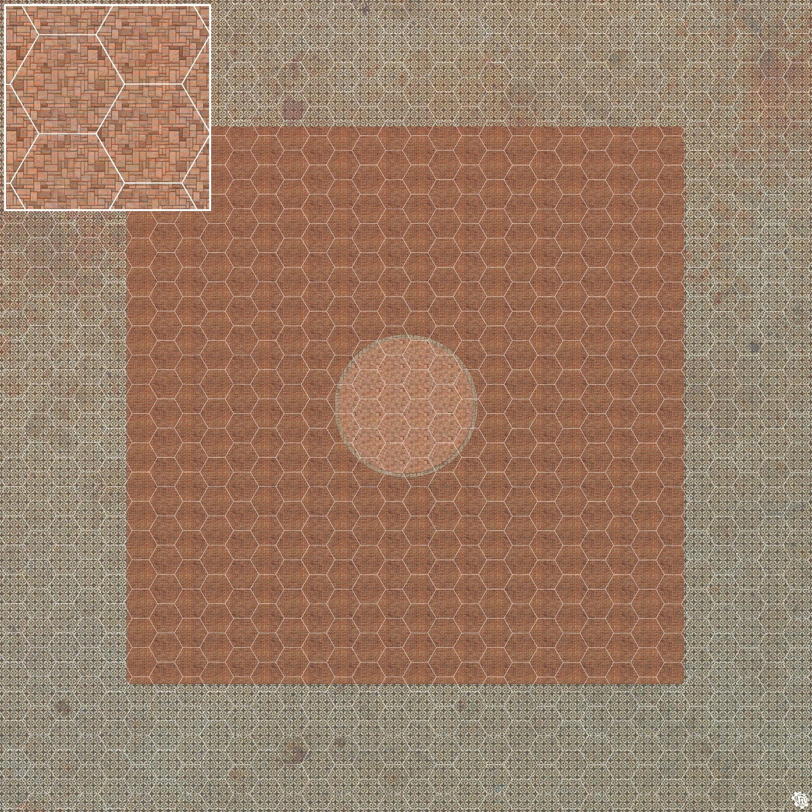 Mats by Mars: Ortegaville Tabletop Wargaming Play Mat