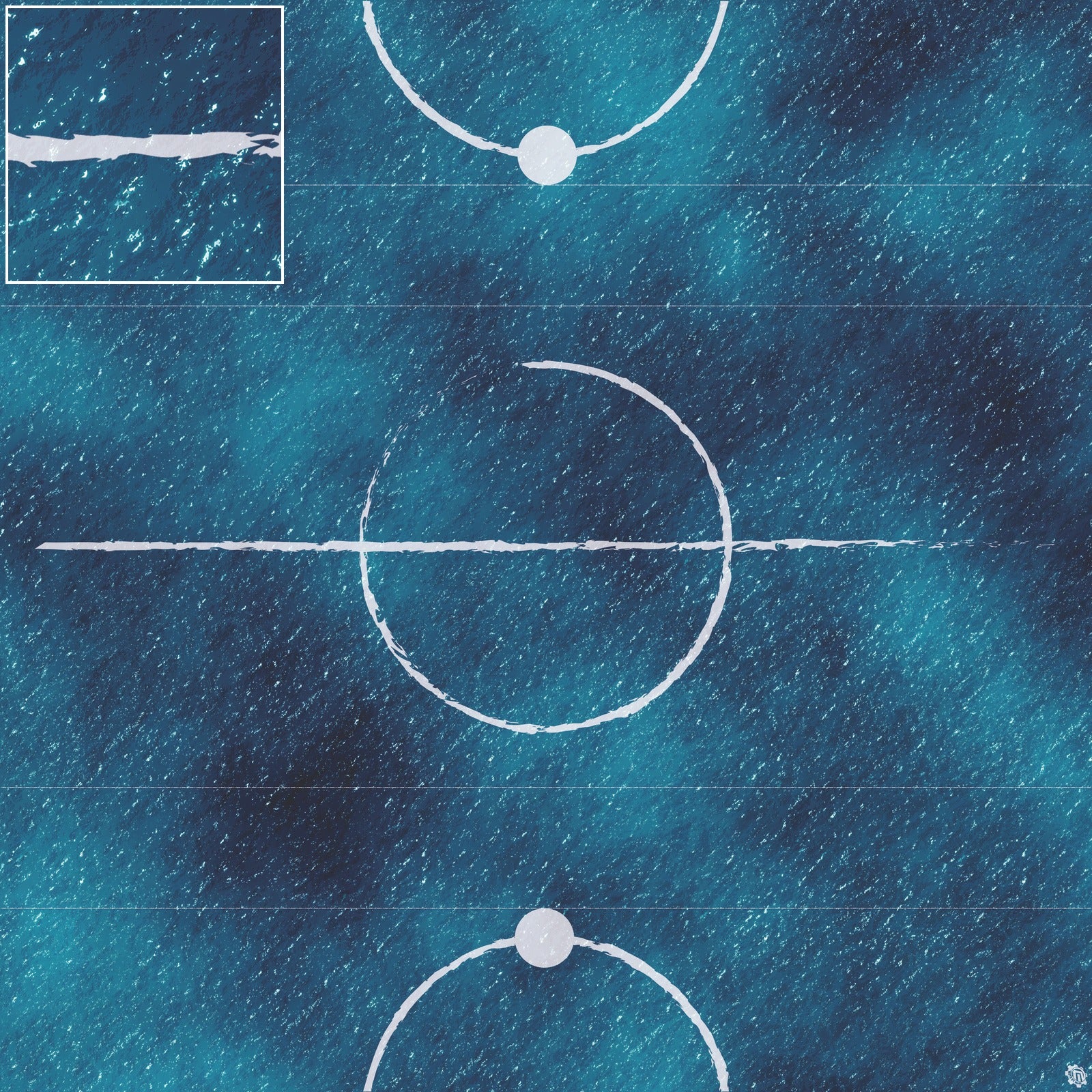 Mats by Mars: Dark Caribbean Tabletop Wargaming Play Mat
