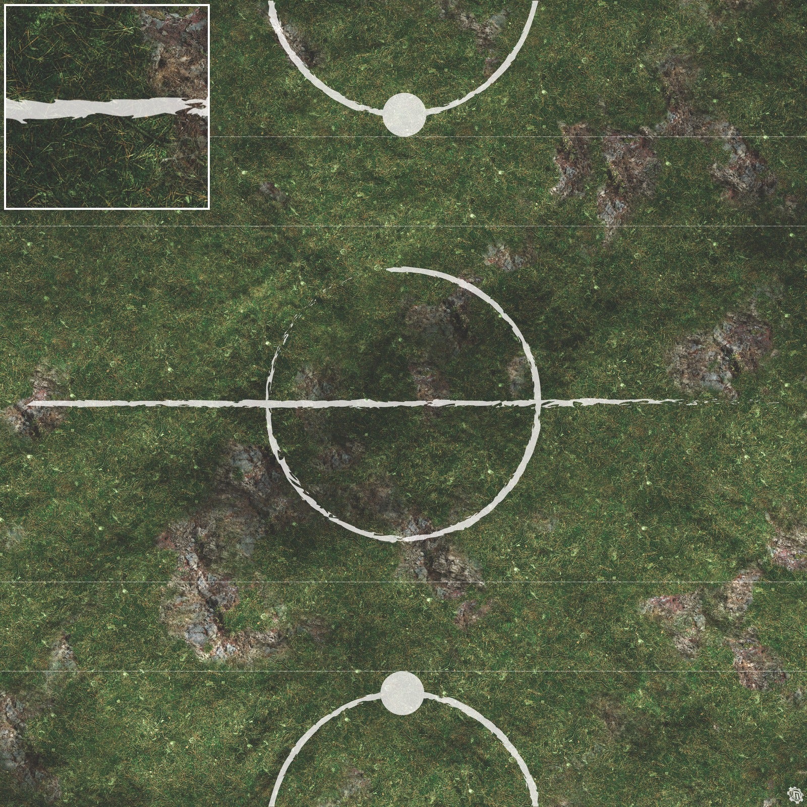 Mats by Mars: Green Hills Tabletop Wargaming Play Mat