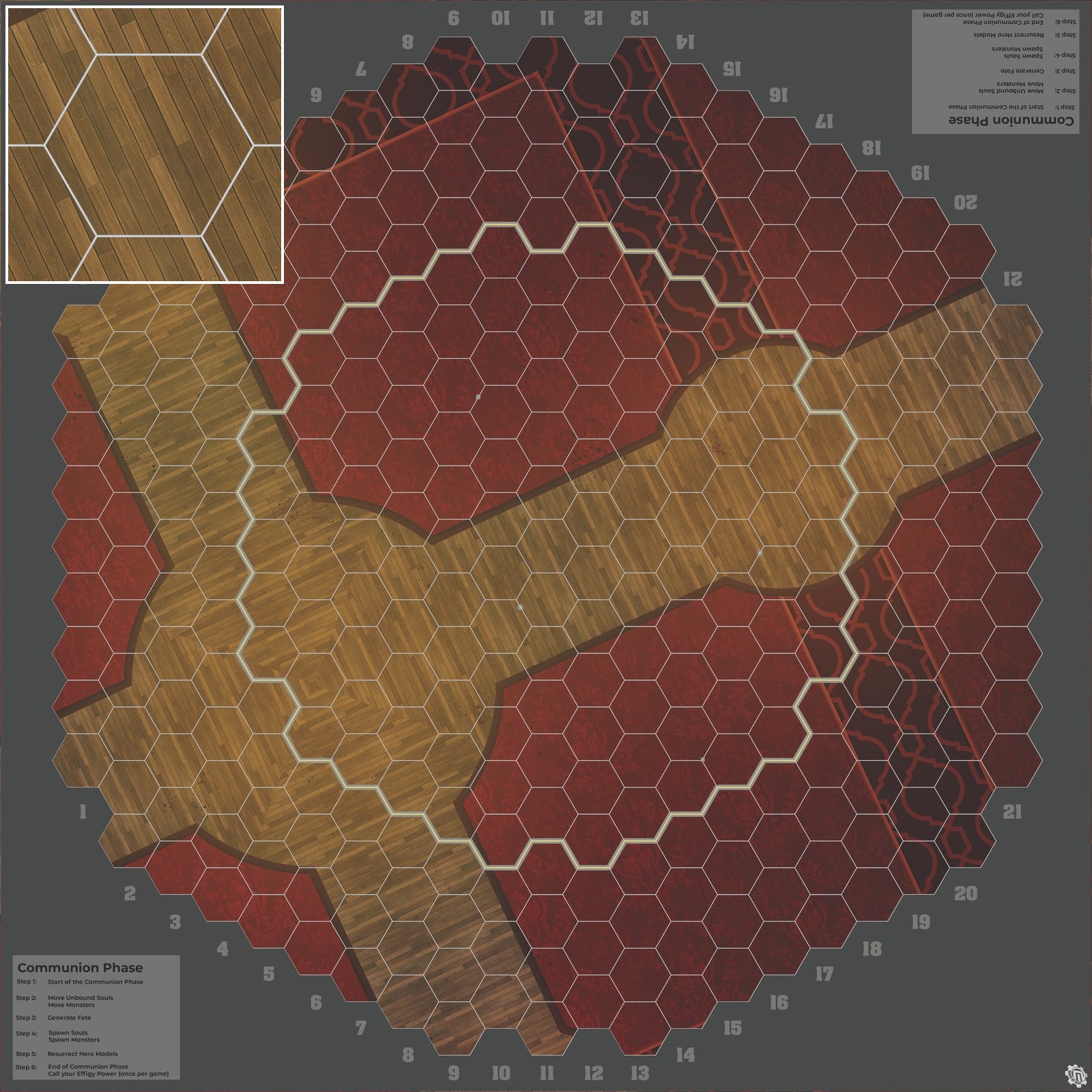 Mats by Mars: Casino Floor Tabletop Wargaming Play Mat