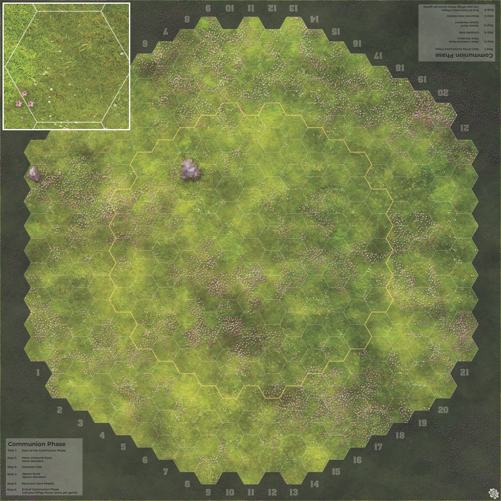 Mats by Mars: Cherry Blossom Grove Tabletop Wargaming Play Mat