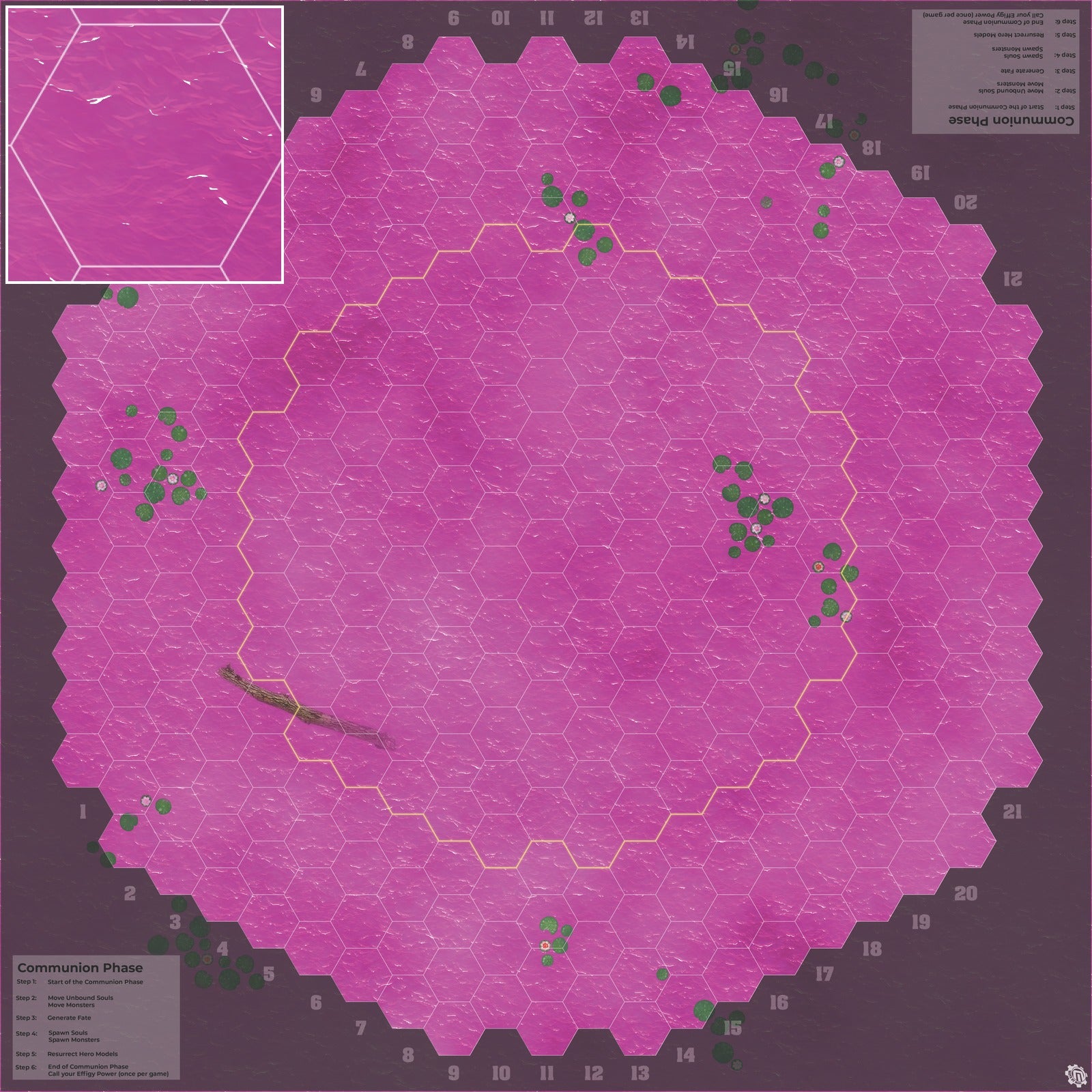 Faewild Sea Tabletop Wargaming Play Mat