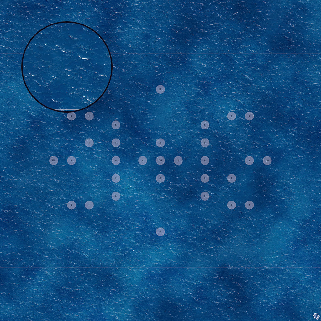 Mats by Mars: Fathomless Depths Tabletop Wargaming Play Mat