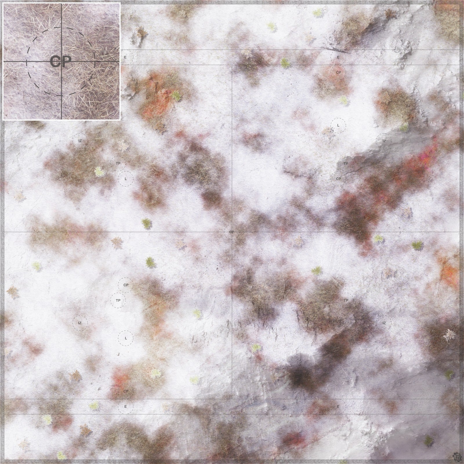 Mats by Mars: High Desert Chill Tabletop Wargaming Play Mat