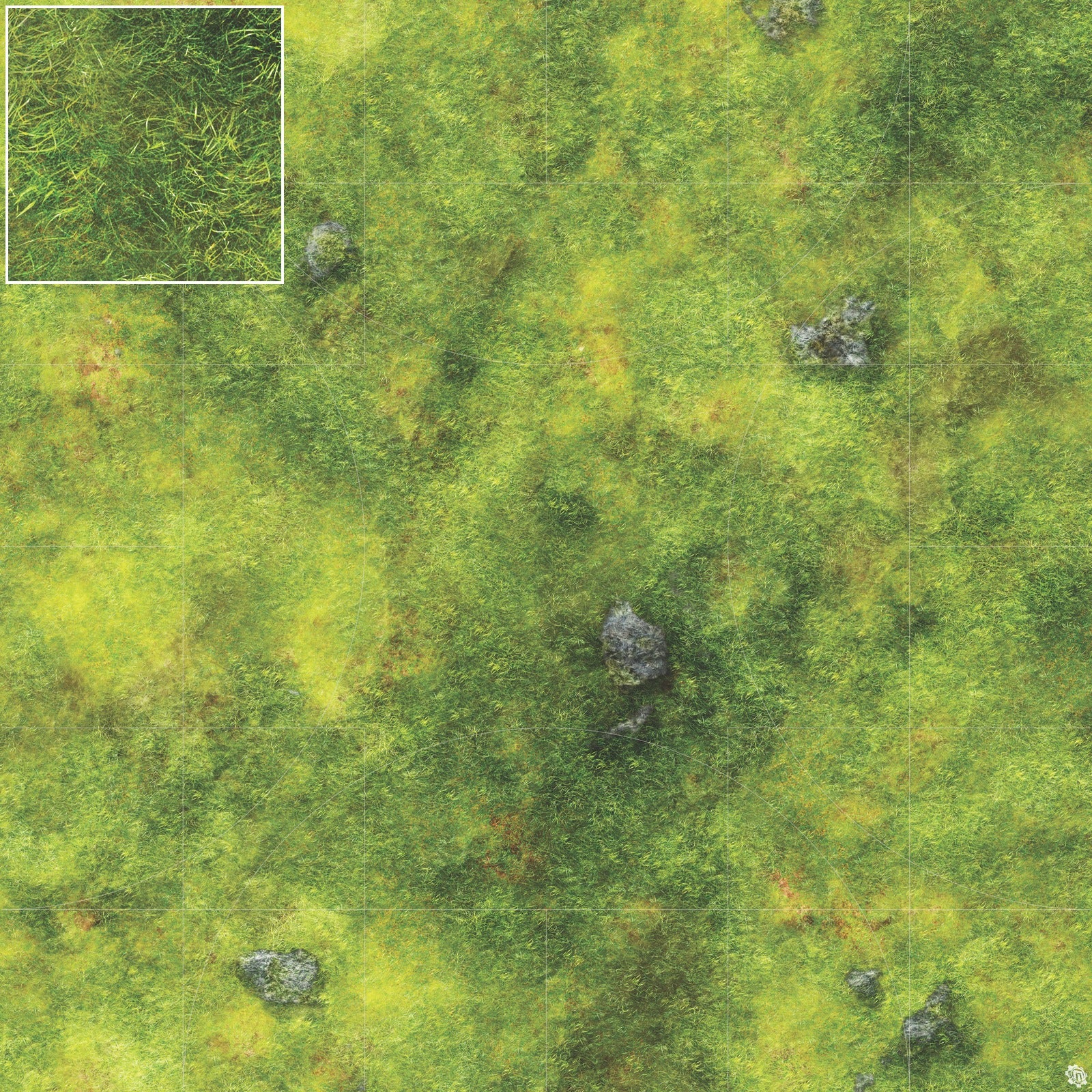 Mats by Mars: Stonehollow Hills Tabletop Wargaming Play Mat