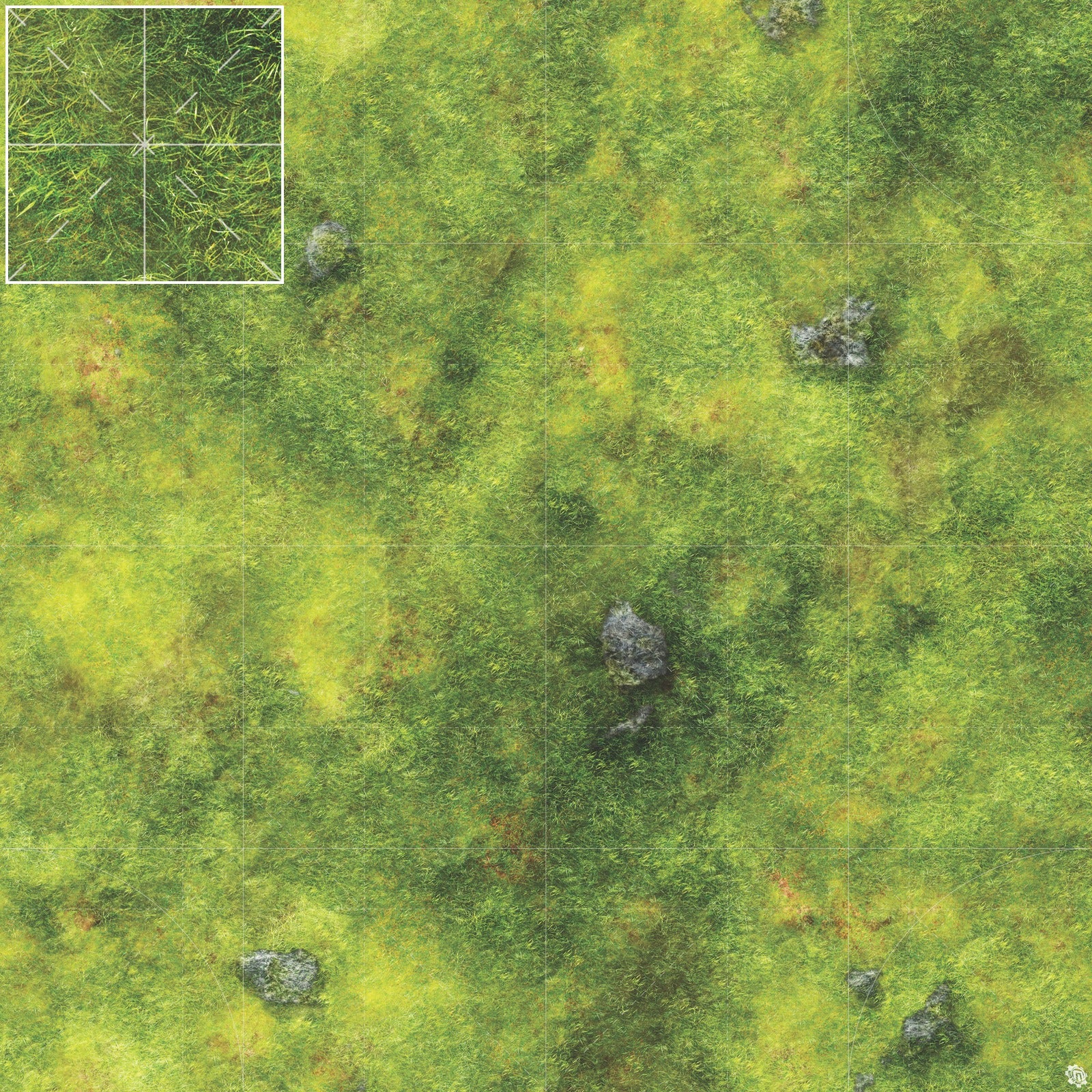 Mats by Mars: Stonehollow Hills Tabletop Wargaming Play Mat