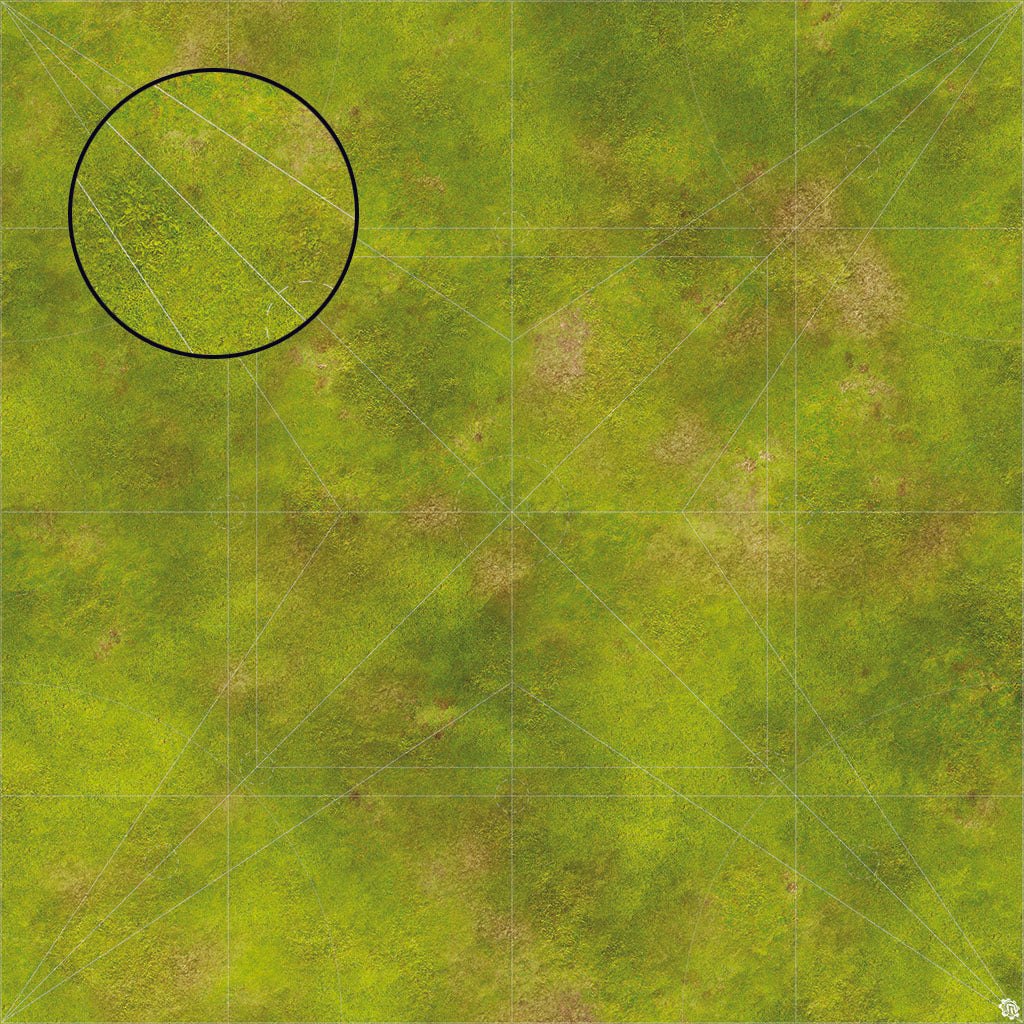 Mats by Mars: Peaceful Prairie Tabletop Wargaming Play Mat