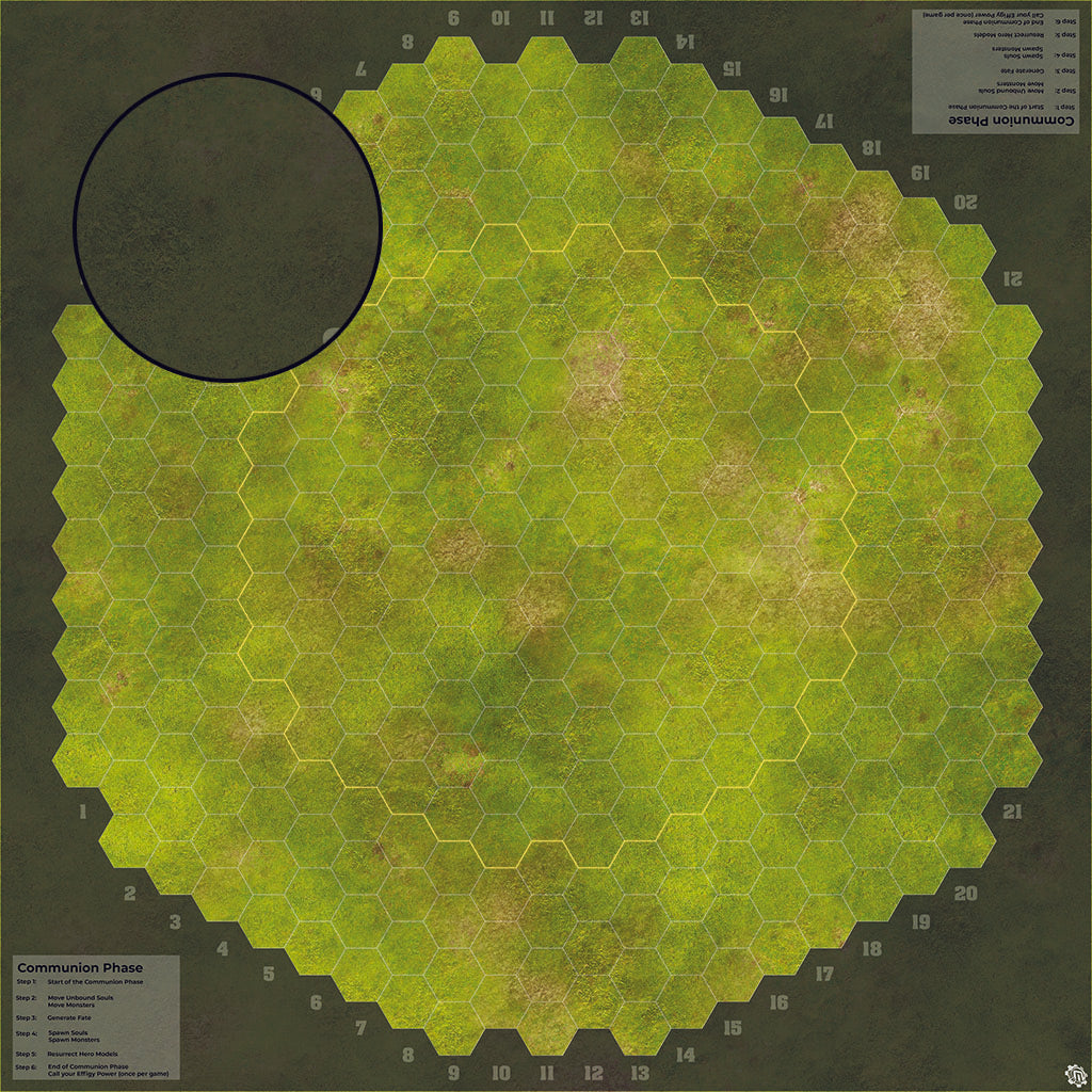 Mats by Mars: Peaceful Prairie Tabletop Wargaming Play Mat