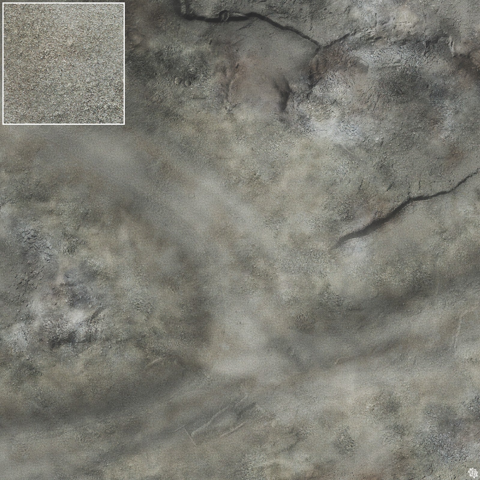 Mats by Mars: Ashen Wastes Tabletop Wargaming Play Mat