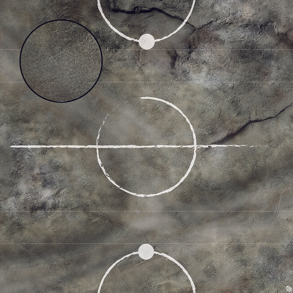 Mats by Mars: Ashen Wastes Tabletop Wargaming Play Mat