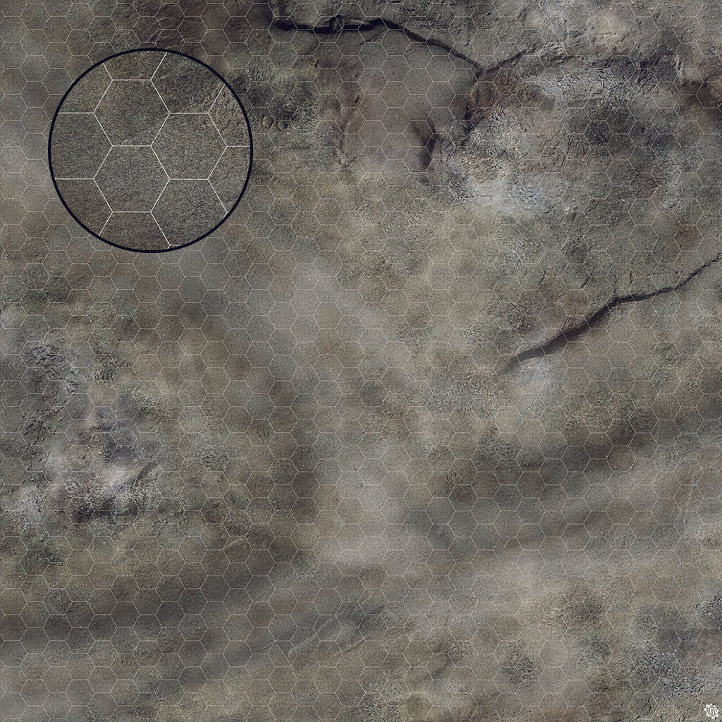 Mats by Mars: Ashen Wastes Tabletop Wargaming Play Mat
