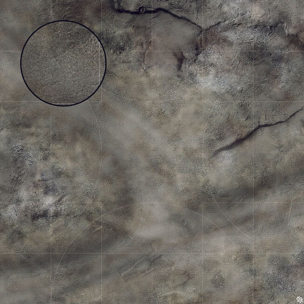 Mats by Mars: Ashen Wastes Tabletop Wargaming Play Mat