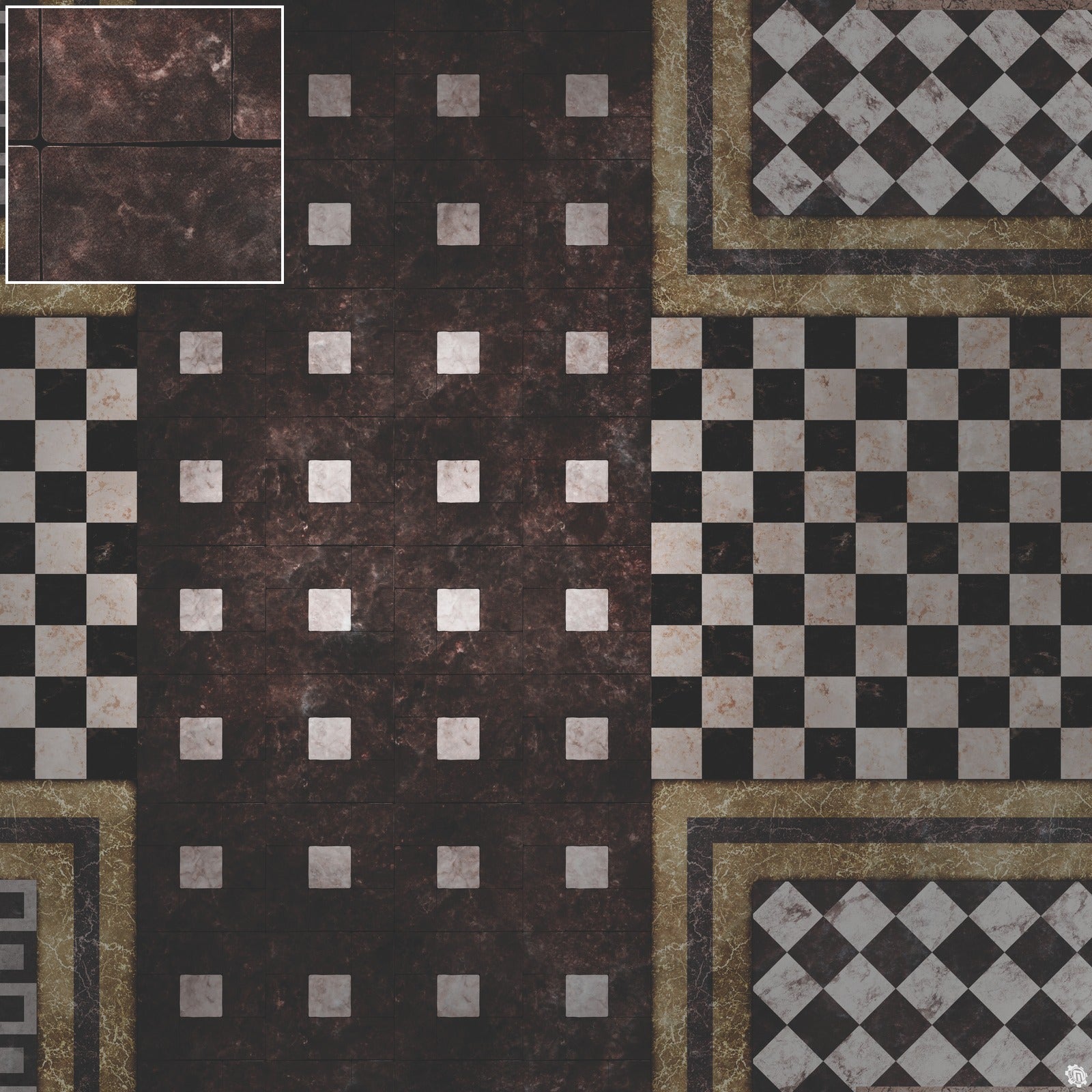 Mats by Mars: Manor Hall Tabletop Wargaming Play Mat