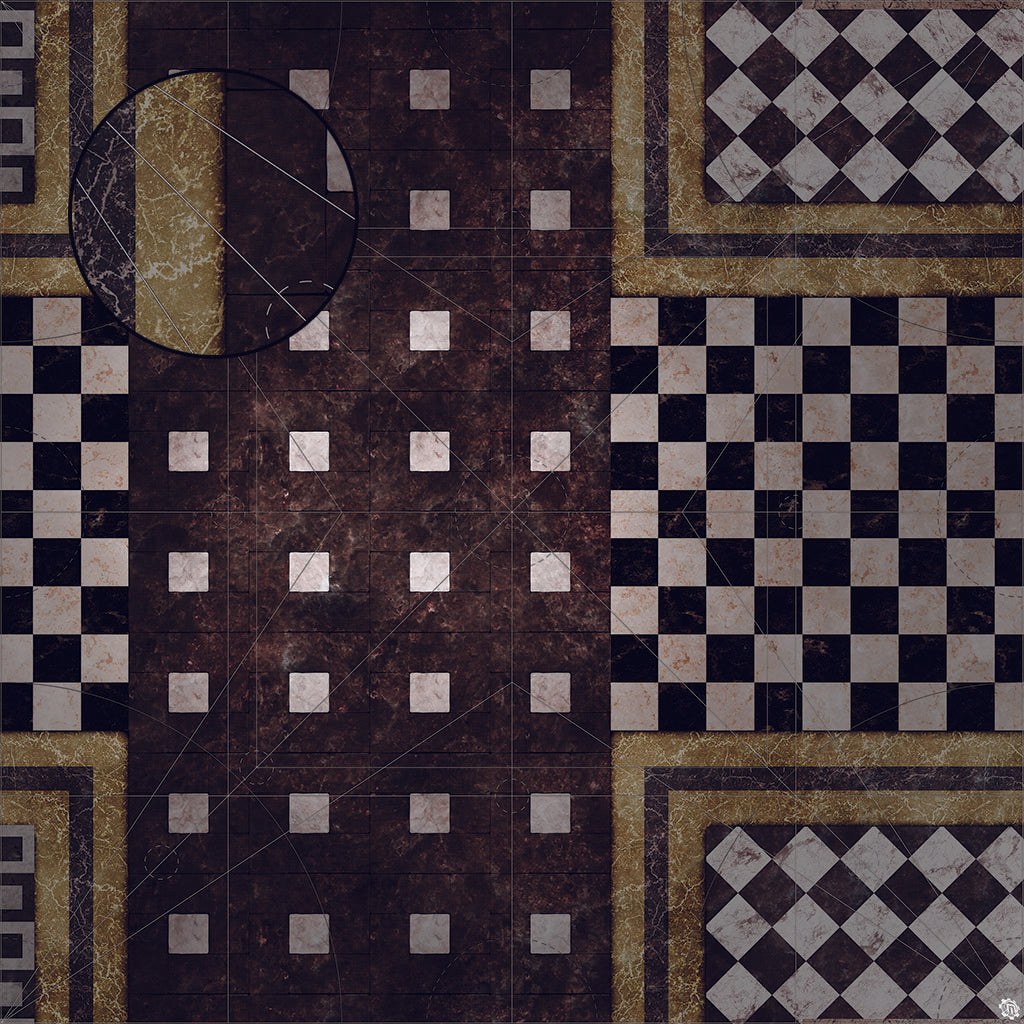 Mats by Mars: Manor Hall Tabletop Wargaming Play Mat