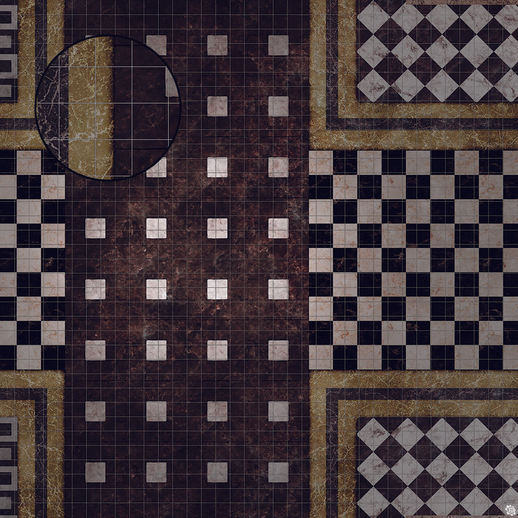 Mats by Mars: Manor Hall Tabletop Wargaming Play Mat