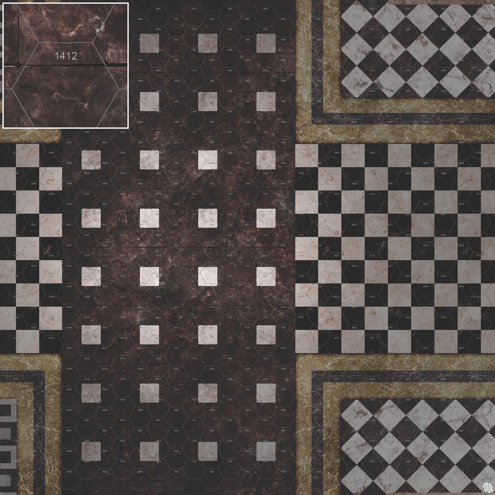 Mats by Mars: Manor Hall Tabletop Wargaming Play Mat