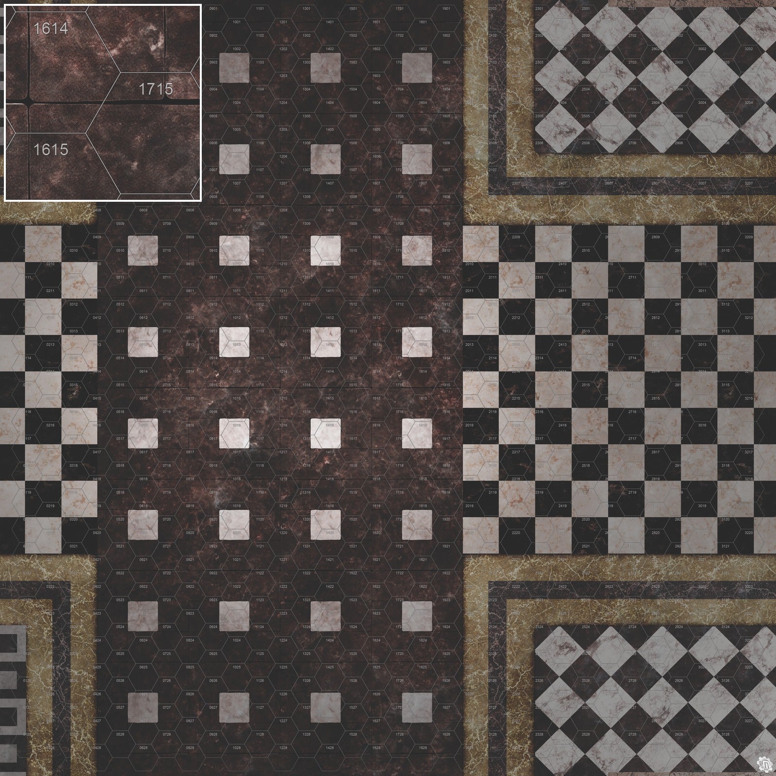 Mats by Mars: Manor Hall Tabletop Wargaming Play Mat