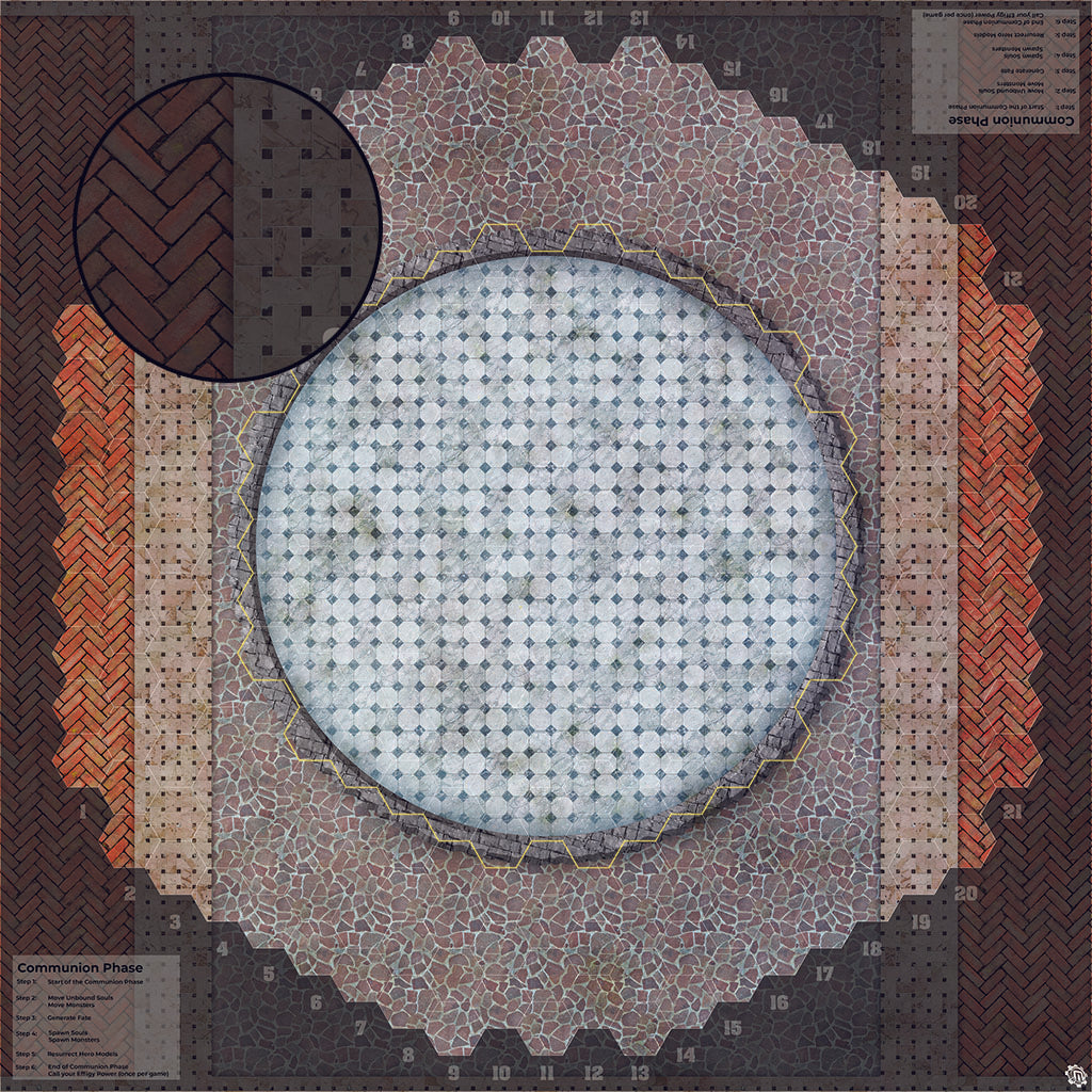 Mats by Mars: Piazza Tabletop Wargaming Play Mat