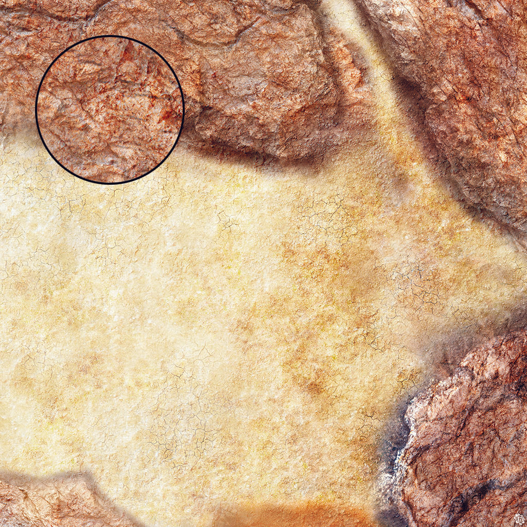 Mats by Mars: Desert Canyon Tabletop Wargaming Play Mat