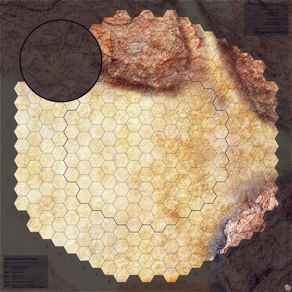 Mats by Mars: Desert Canyon Tabletop Wargaming Play Mat