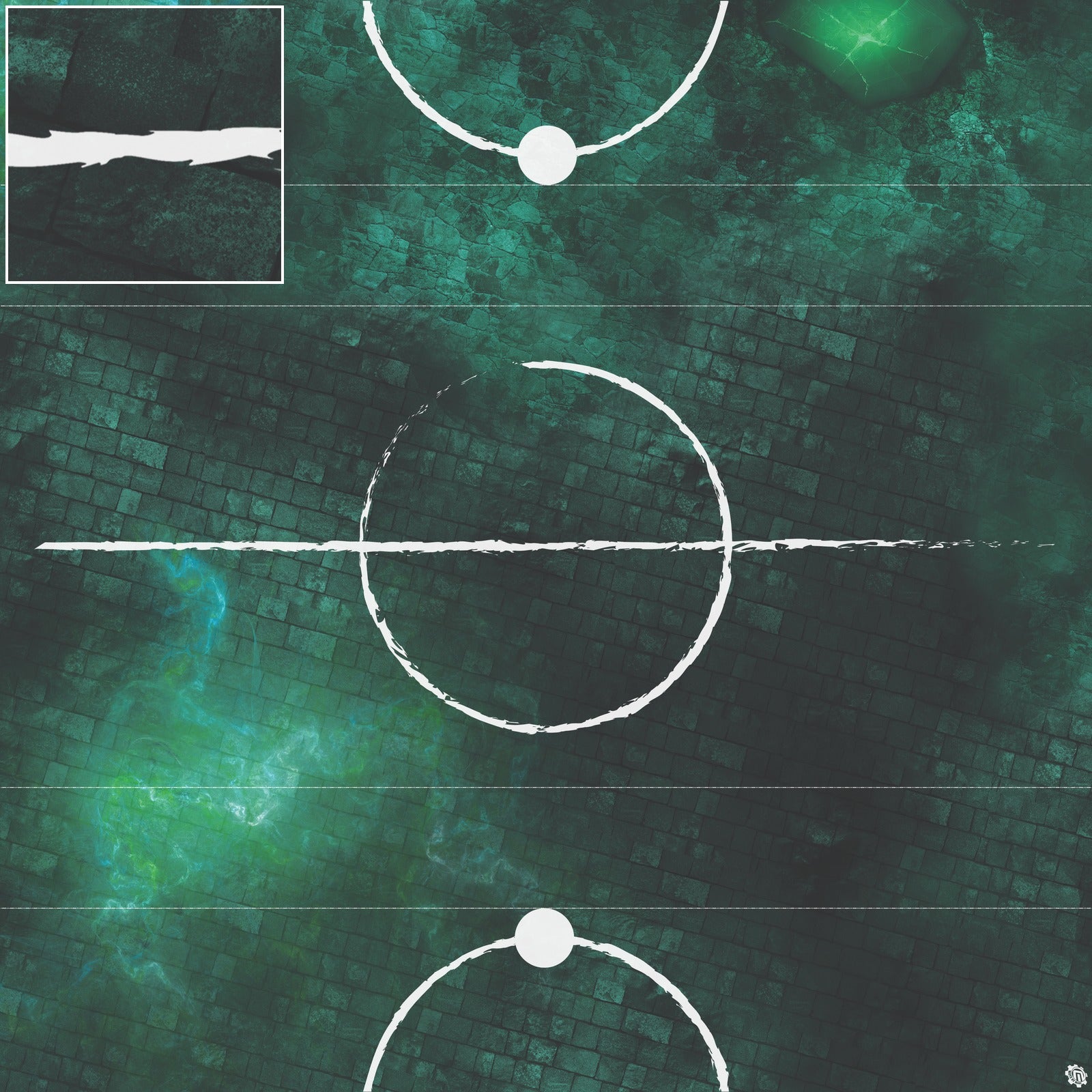 Mats by Mars: Noxious Sewer Tabletop Wargaming Play Mat