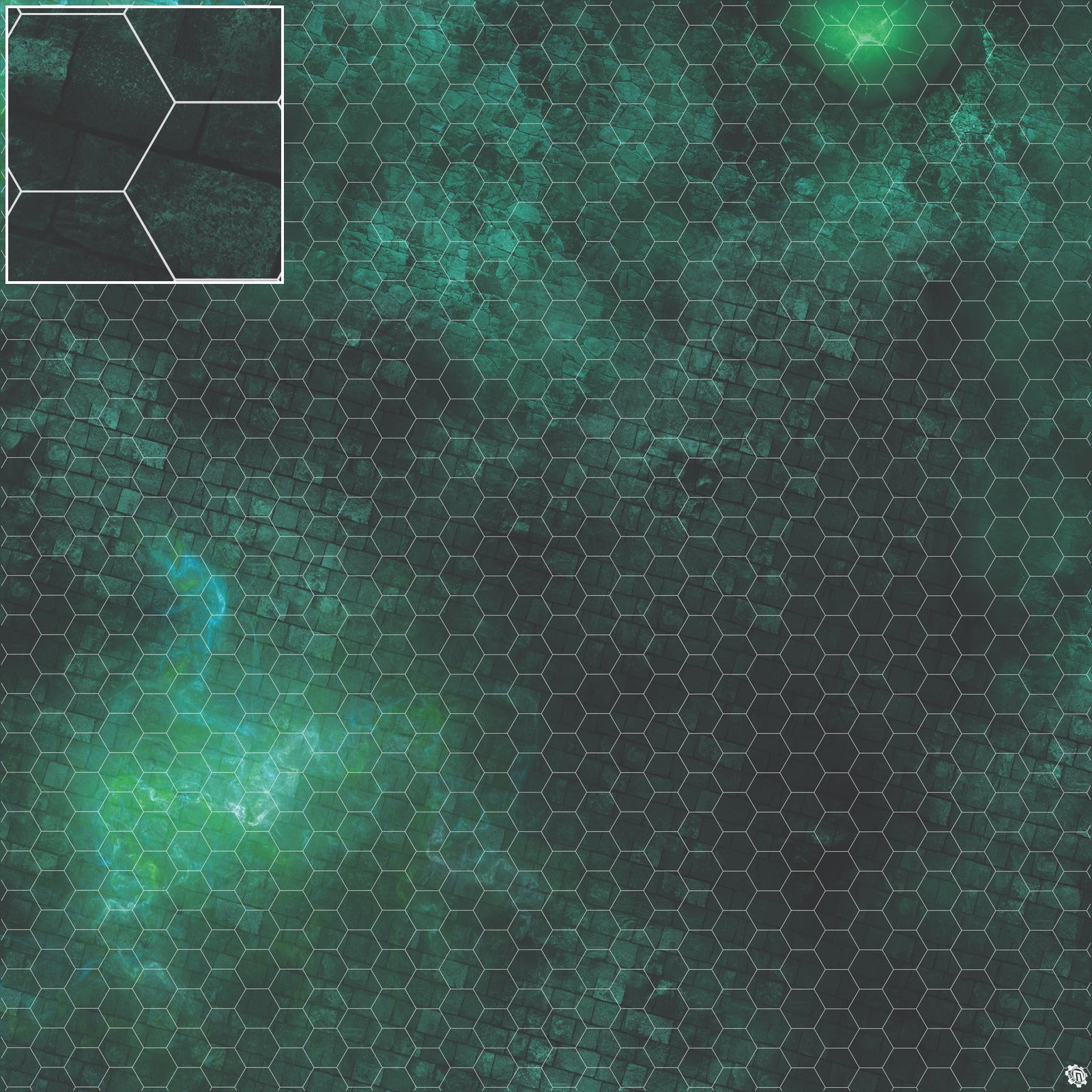 Mats by Mars: Noxious Sewer Tabletop Wargaming Play Mat