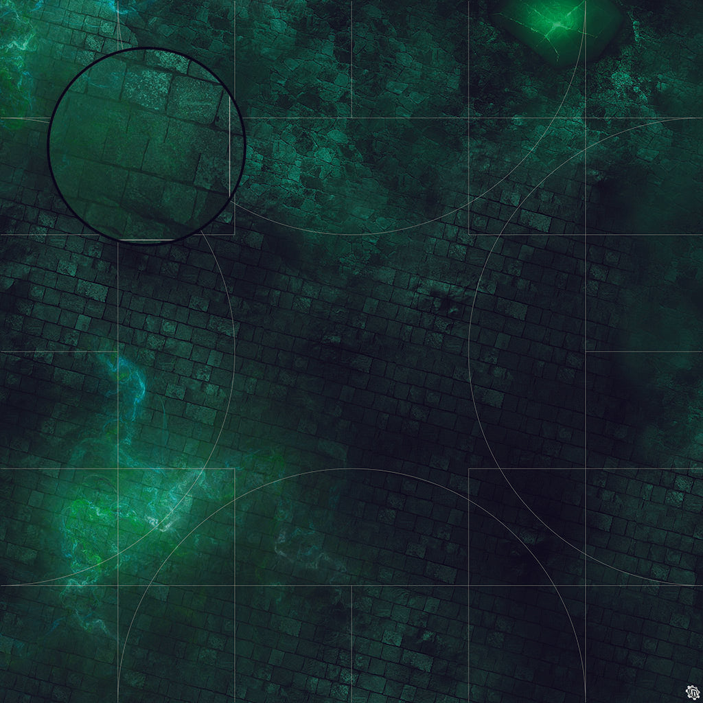 Mats by Mars: Noxious Sewer Tabletop Wargaming Play Mat