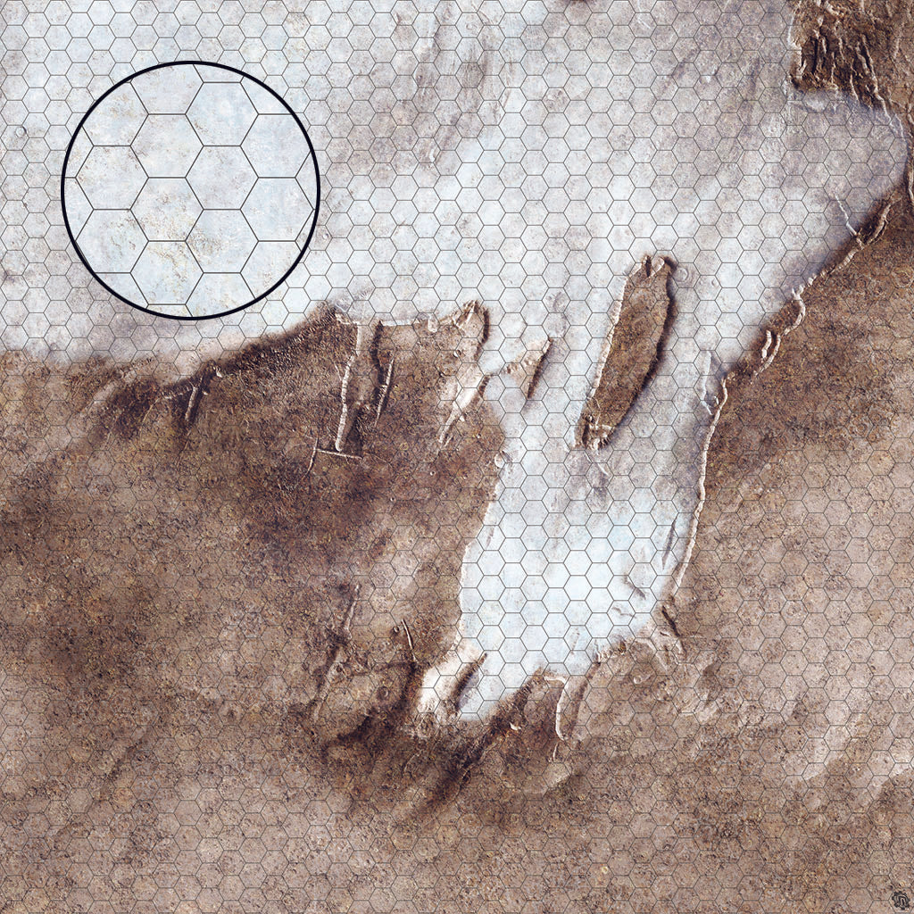 Mats by Mars: Bleached Bone Gulch Tabletop Wargaming Play Mat