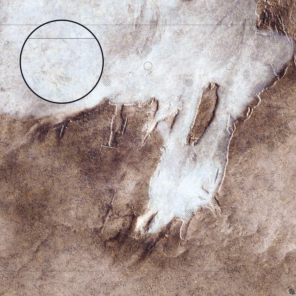 Mats by Mars: Bleached Bone Gulch Tabletop Wargaming Play Mat