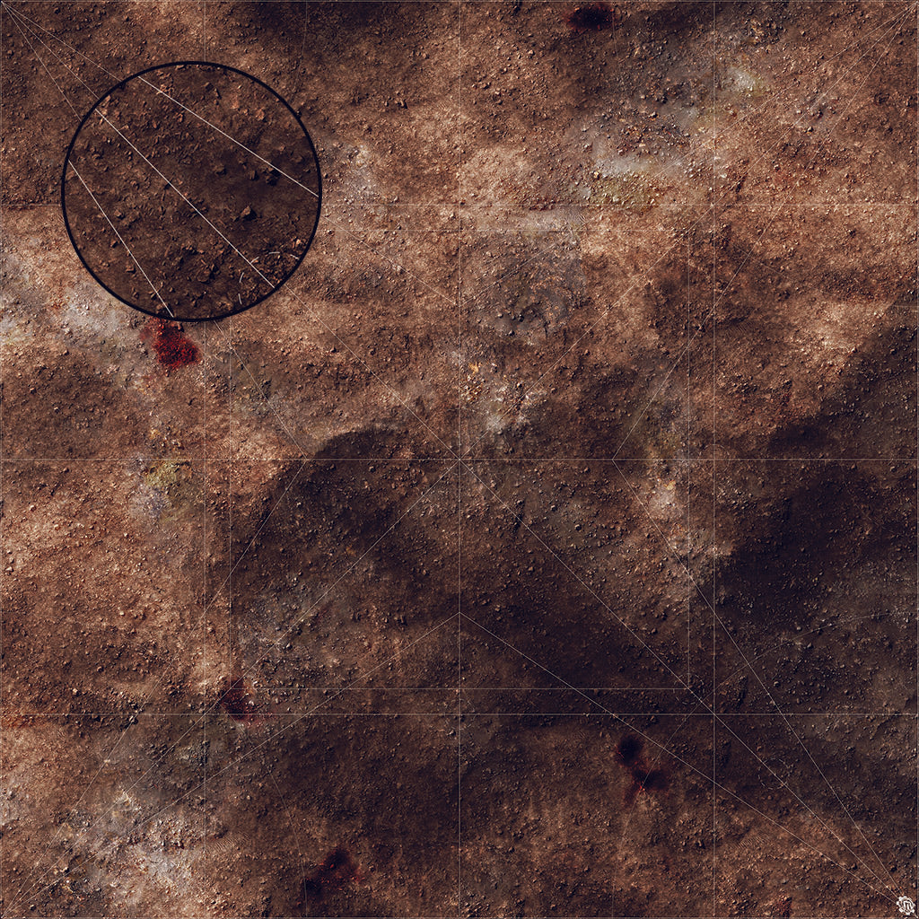 Mats by Mars: Trench Assault Tabletop Wargaming Play Mat