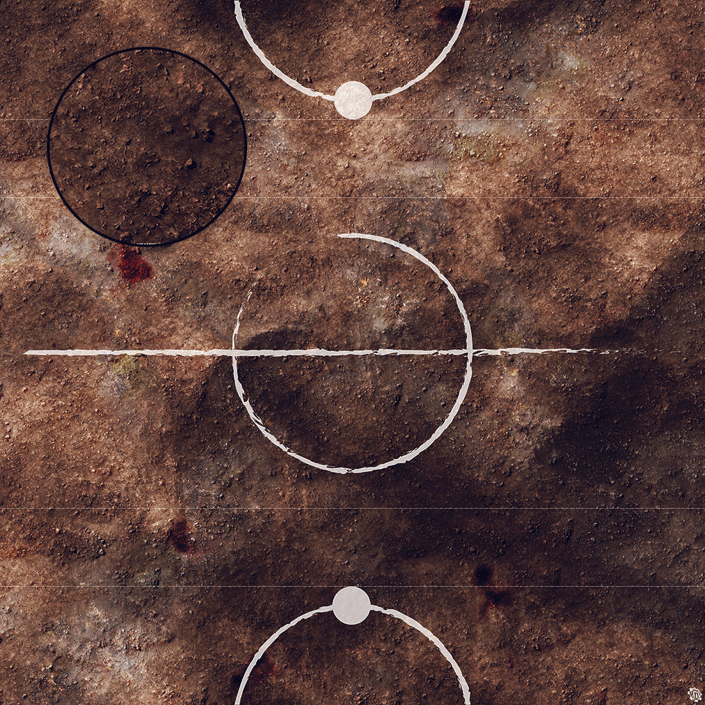 Mats by Mars: Trench Assault Tabletop Wargaming Play Mat