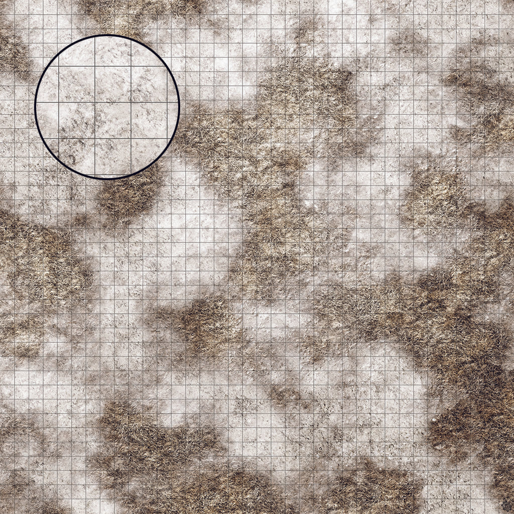 Mats by Mars: Sagebrush Steppes Tabletop Wargaming Play Mat