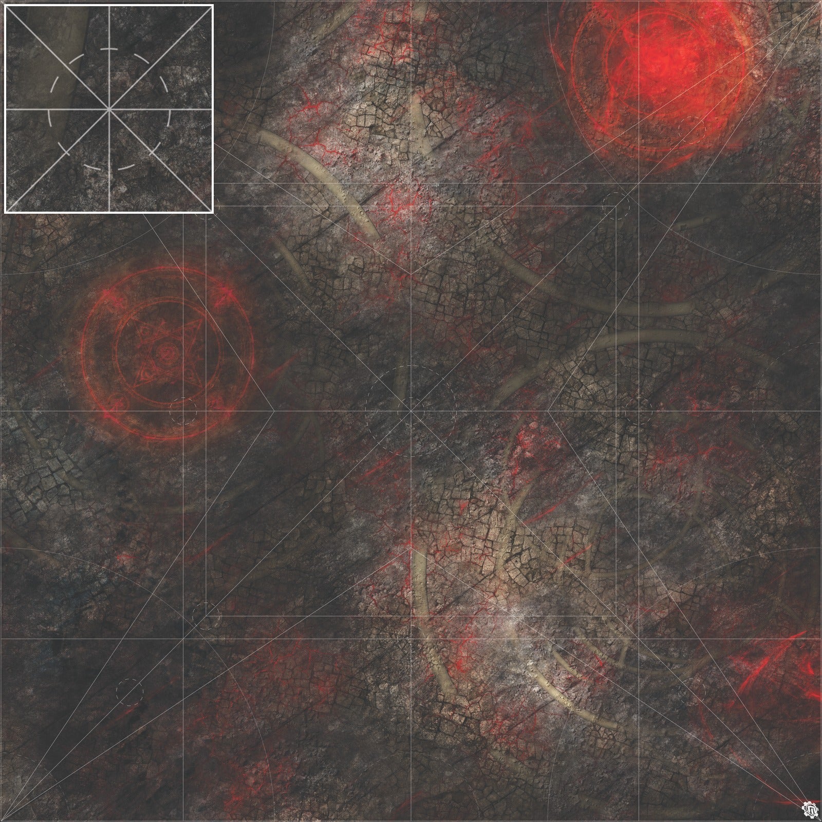 Mats by Mars: Unholy Warren Wargaming Play Mat