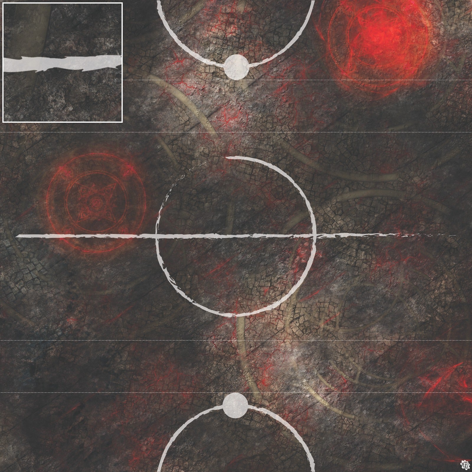 Mats by Mars: Unholy Warren Wargaming Play Mat
