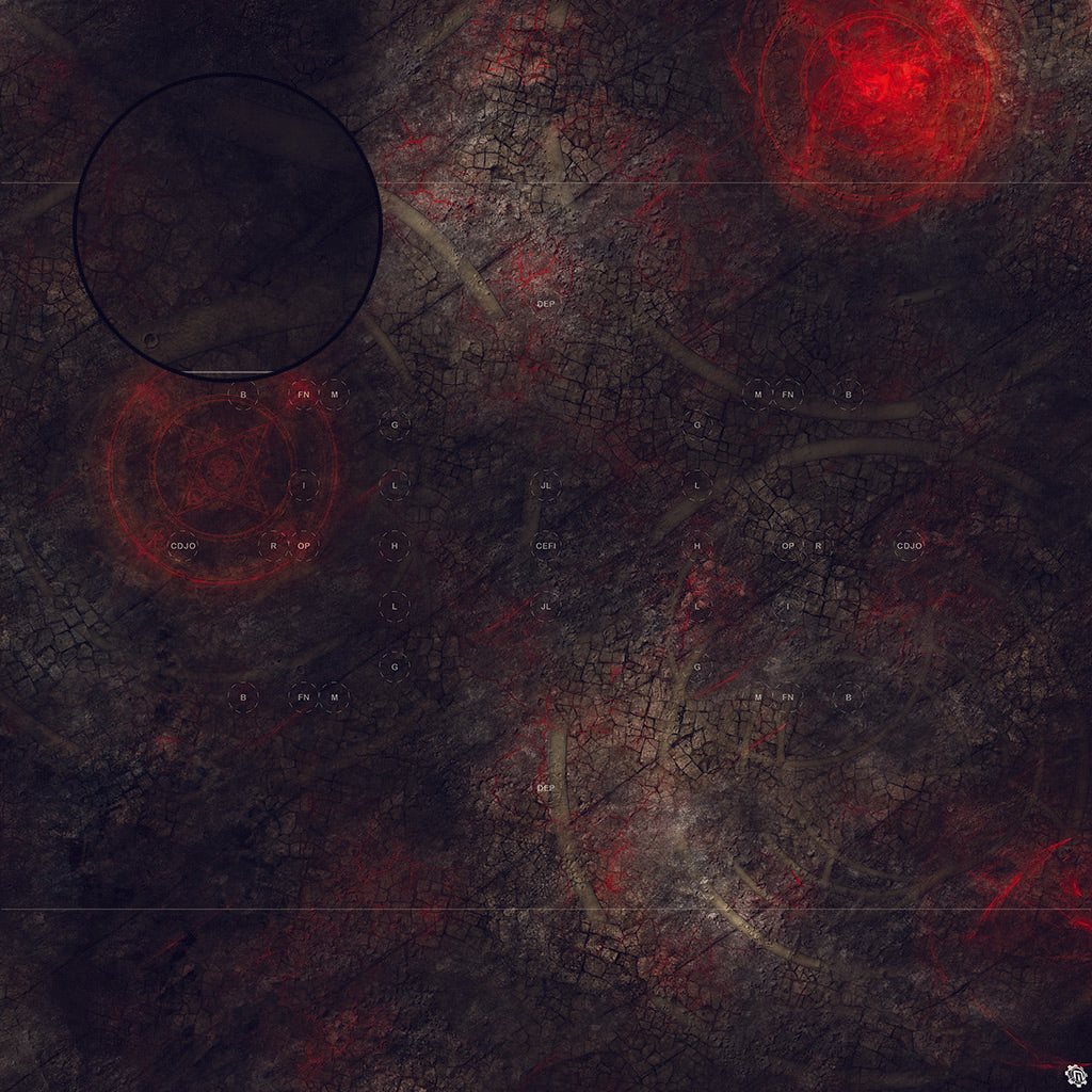 Mats by Mars: Unholy Warren Wargaming Play Mat