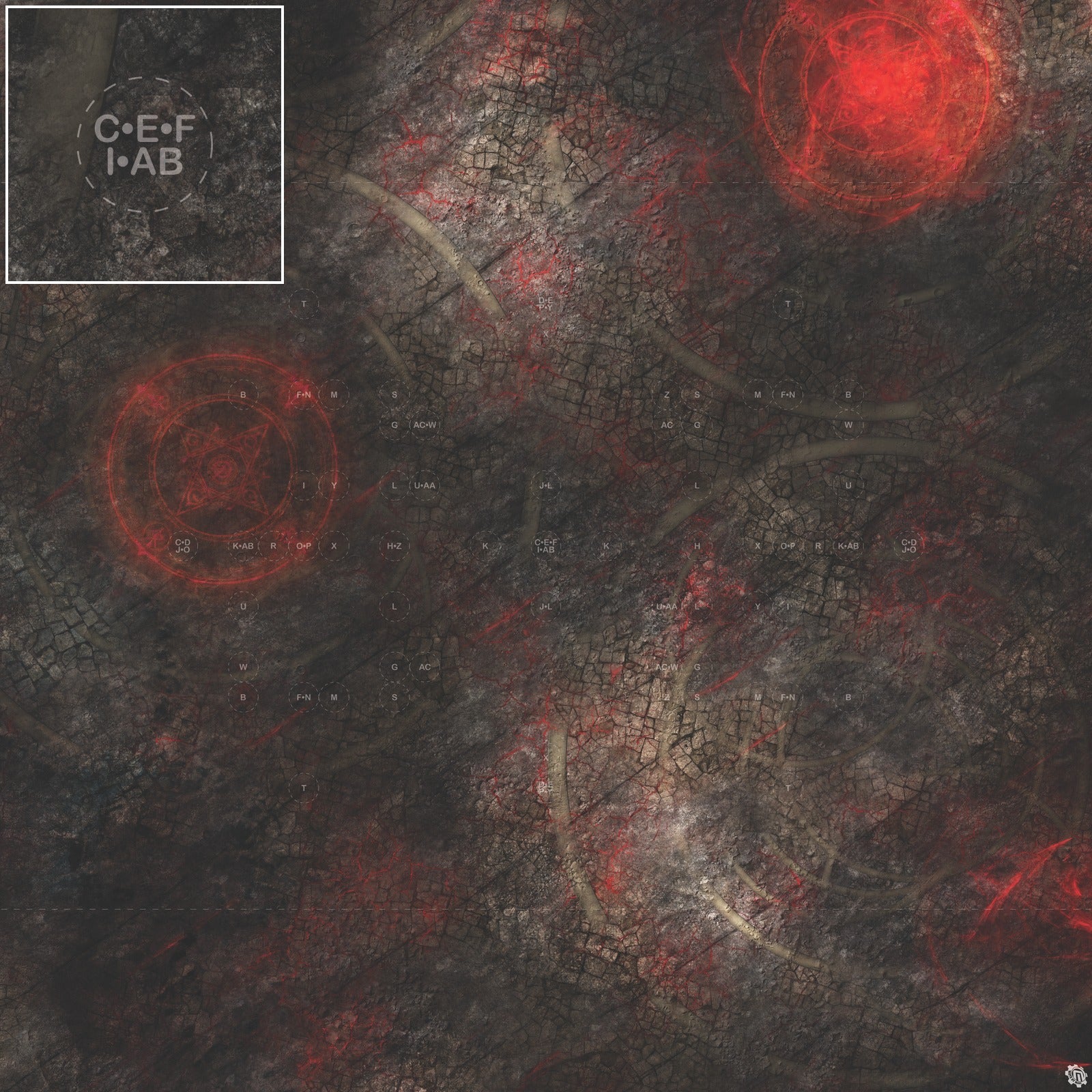 Mats by Mars: Unholy Warren Wargaming Play Mat
