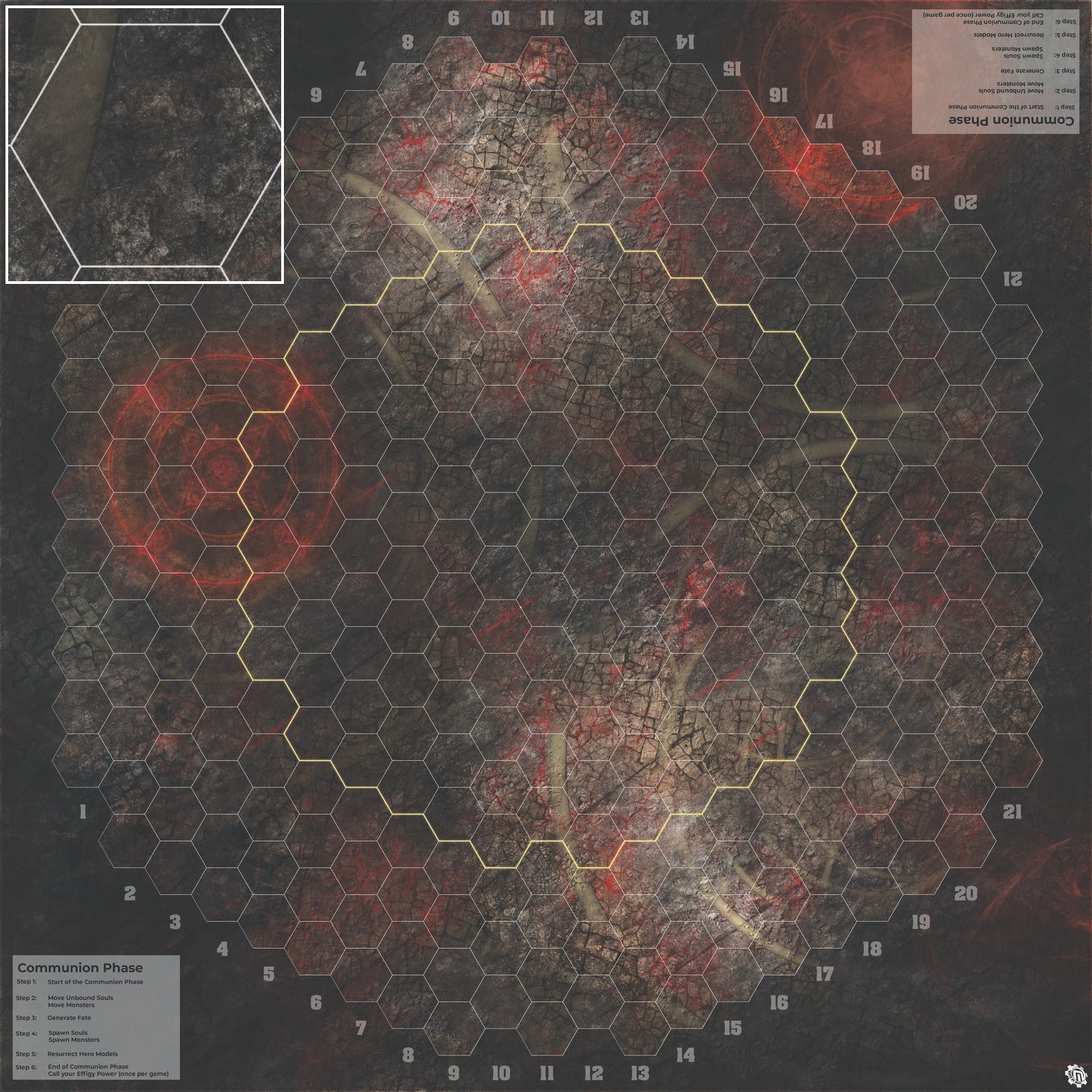 Mats by Mars: Unholy Warren Wargaming Play Mat
