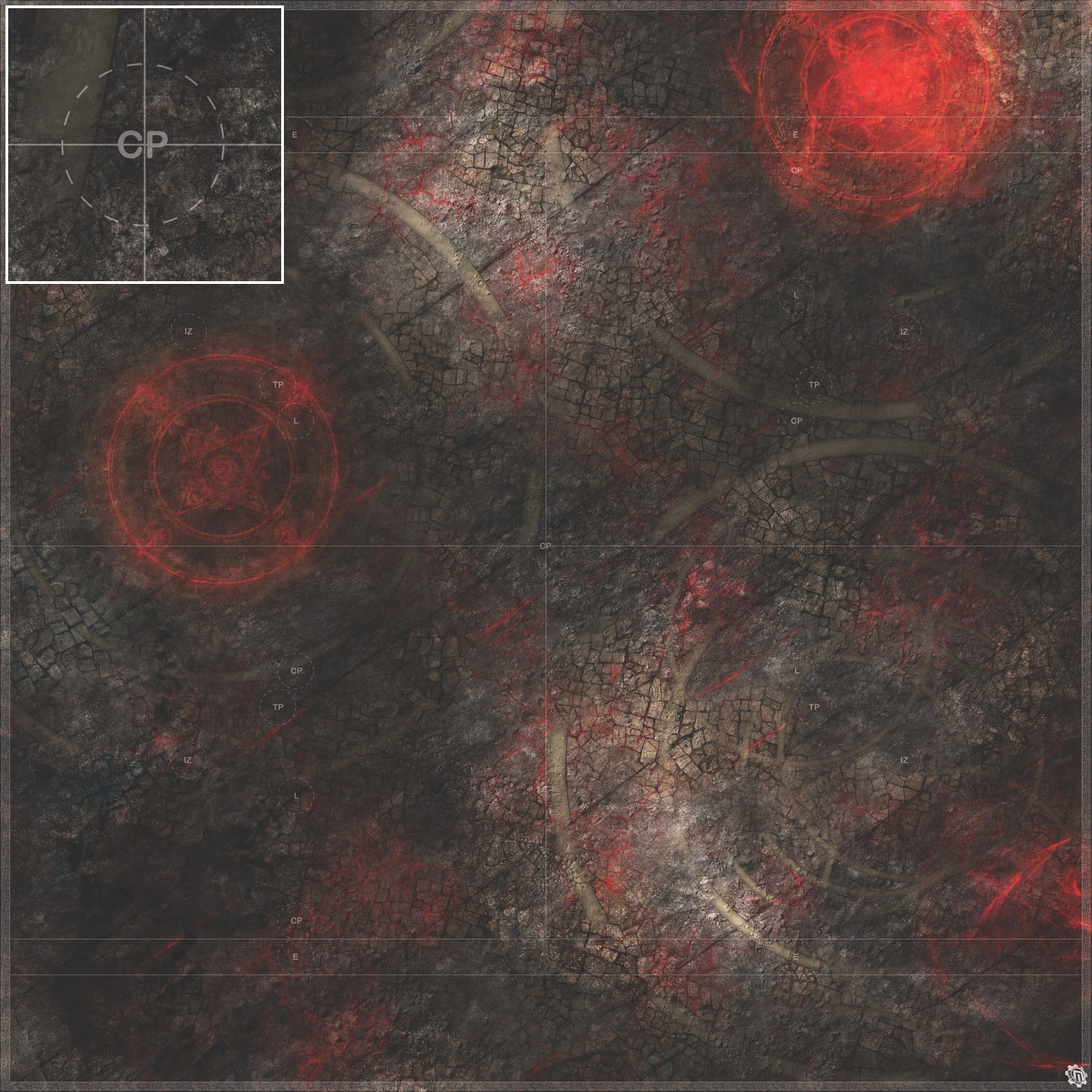 Mats by Mars: Unholy Warren Wargaming Play Mat