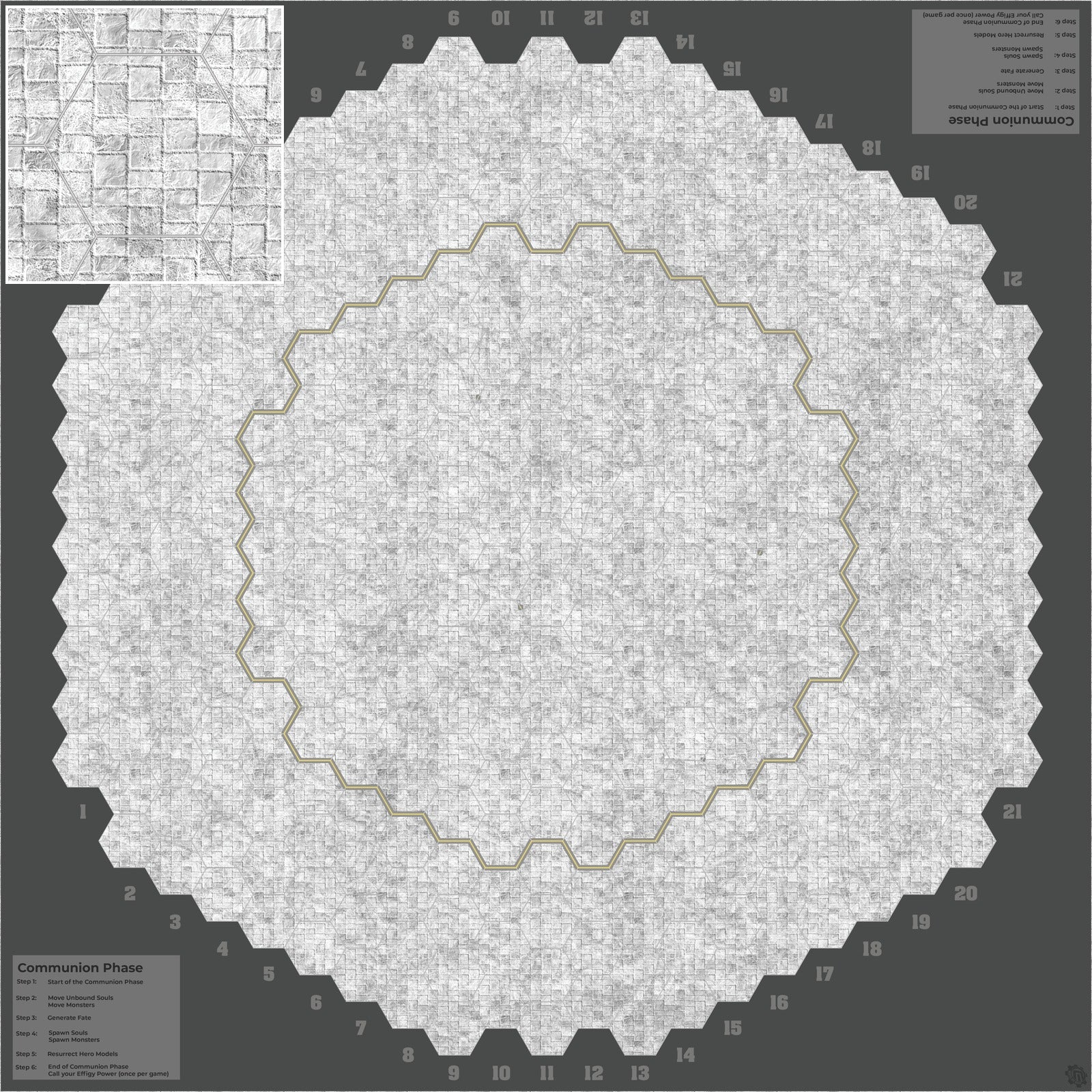 Mats by Mars: The White City Wargaming Play Mat