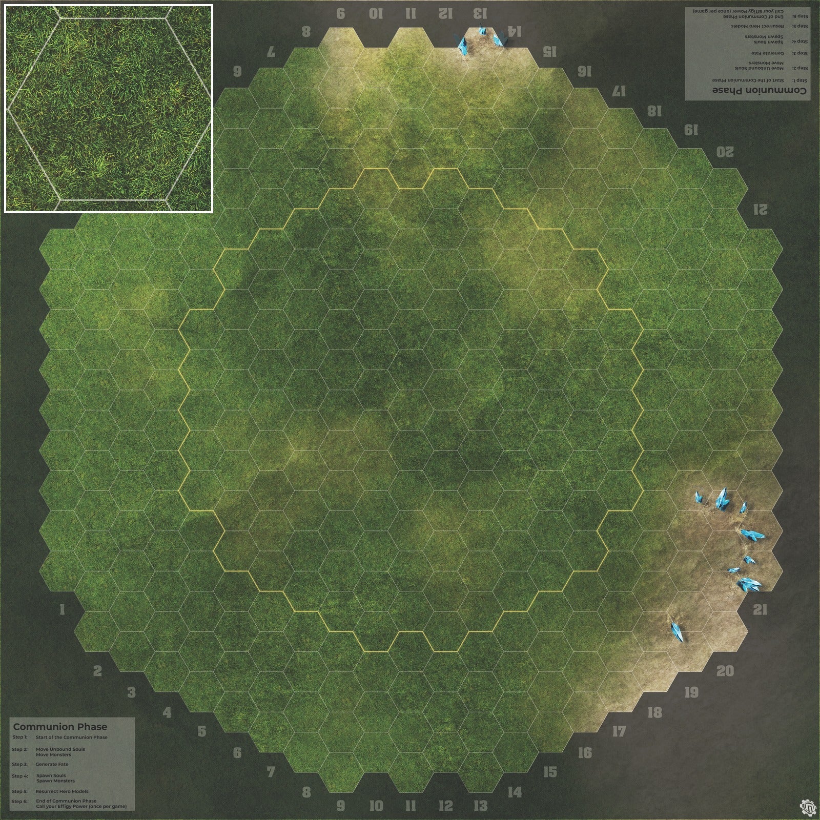 Mats by Mars: Vespene Vale Wargaming Play Mat